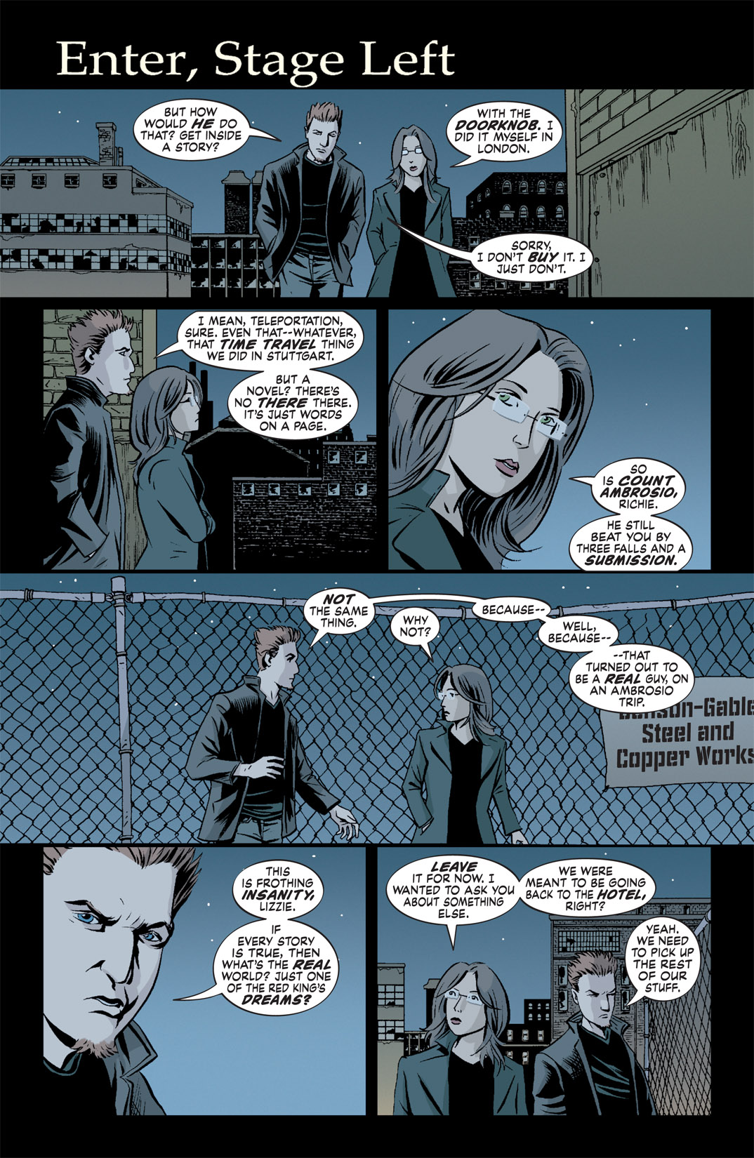Read online The Unwritten comic -  Issue #21 - 14