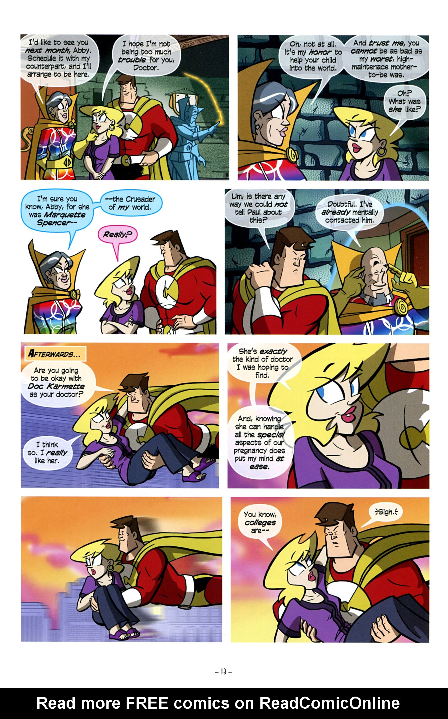 Read online Love and Capes: What to Expect comic -  Issue #1 - 15