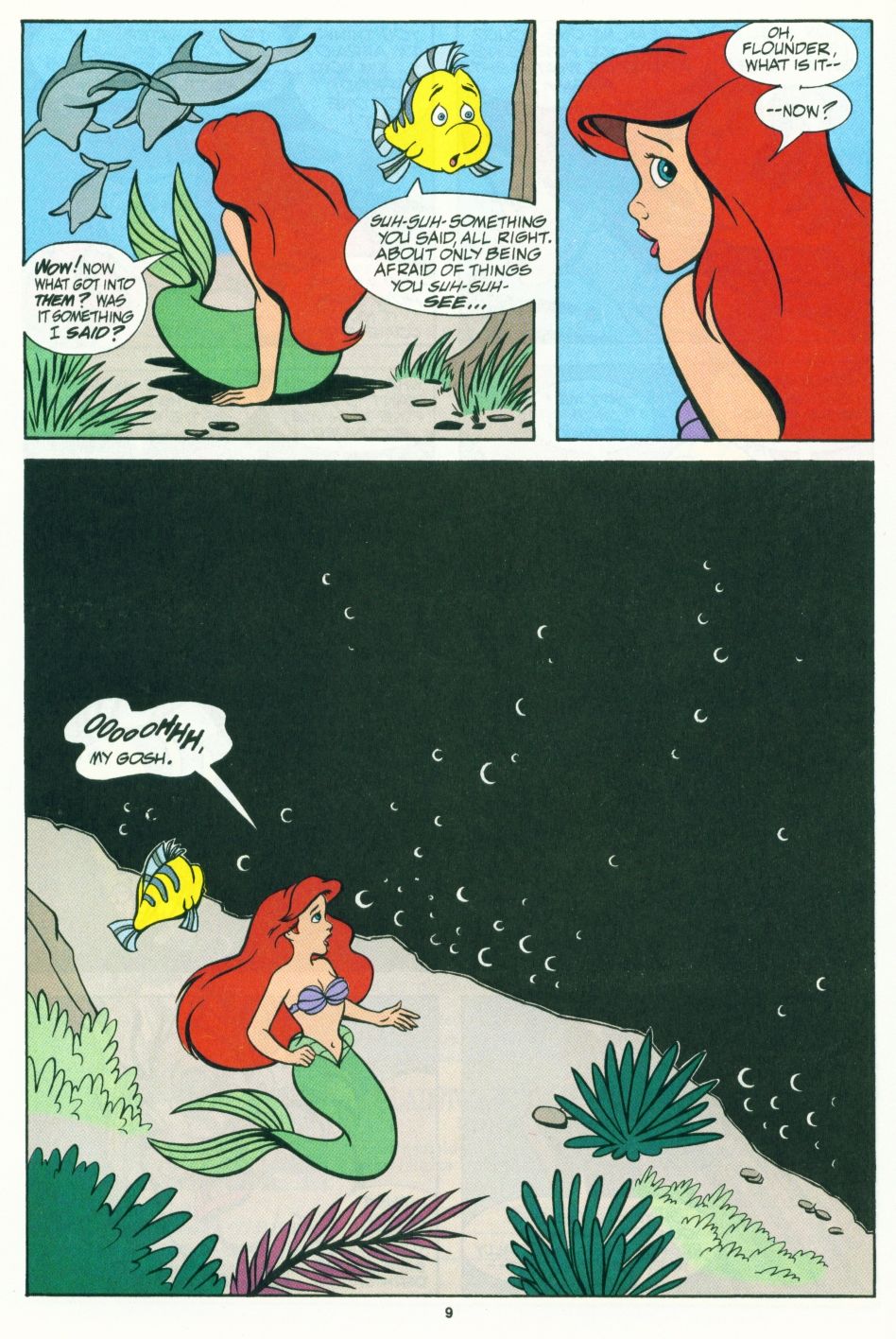 Read online Disney's The Little Mermaid Limited Series comic -  Issue #1 - 9