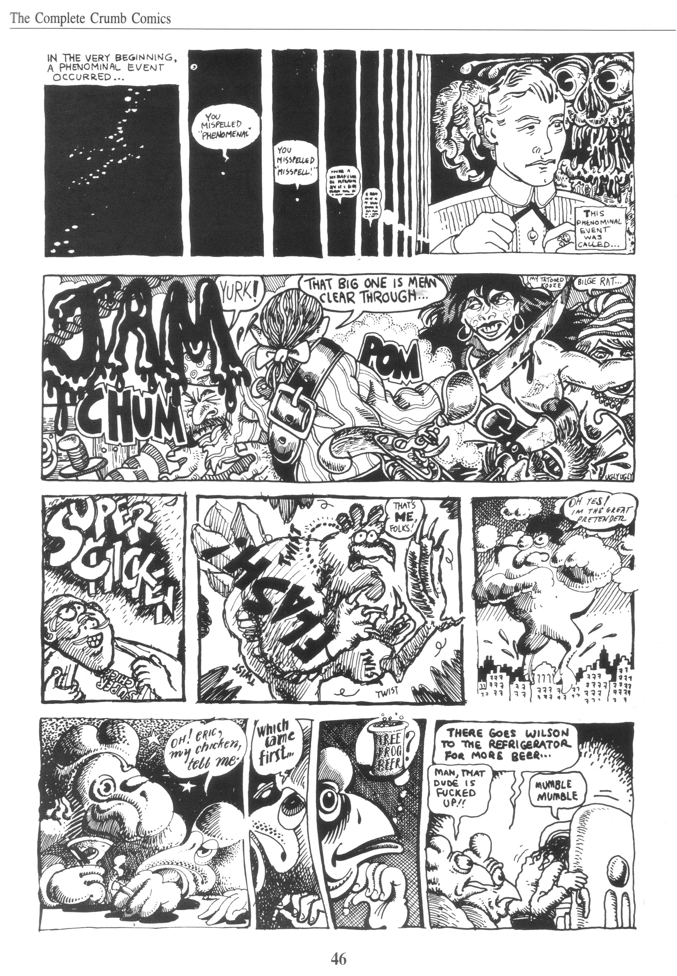 Read online The Complete Crumb Comics comic -  Issue # TPB 6 - 56