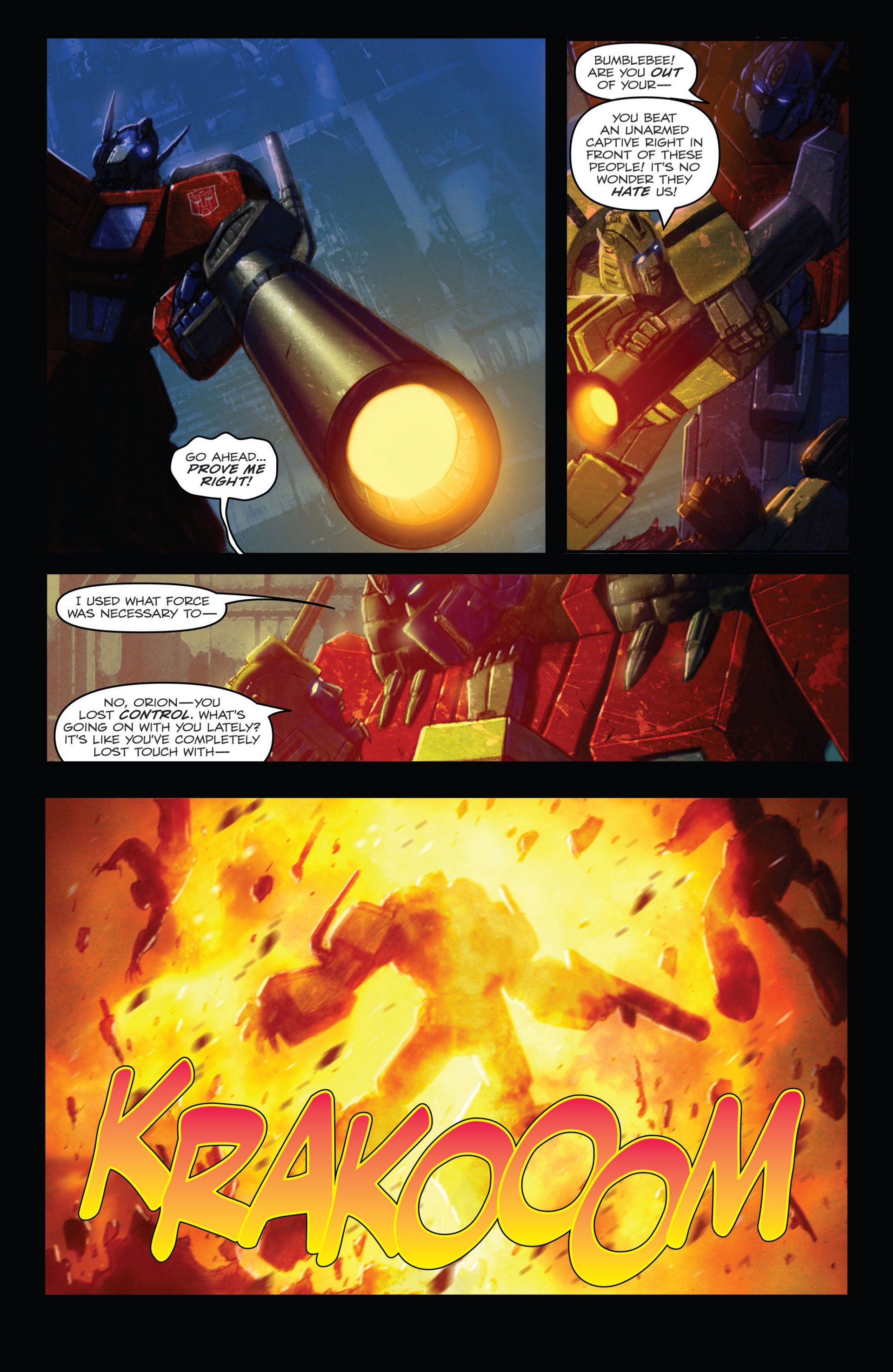 Read online Transformers: Autocracy comic -  Issue # Full - 14