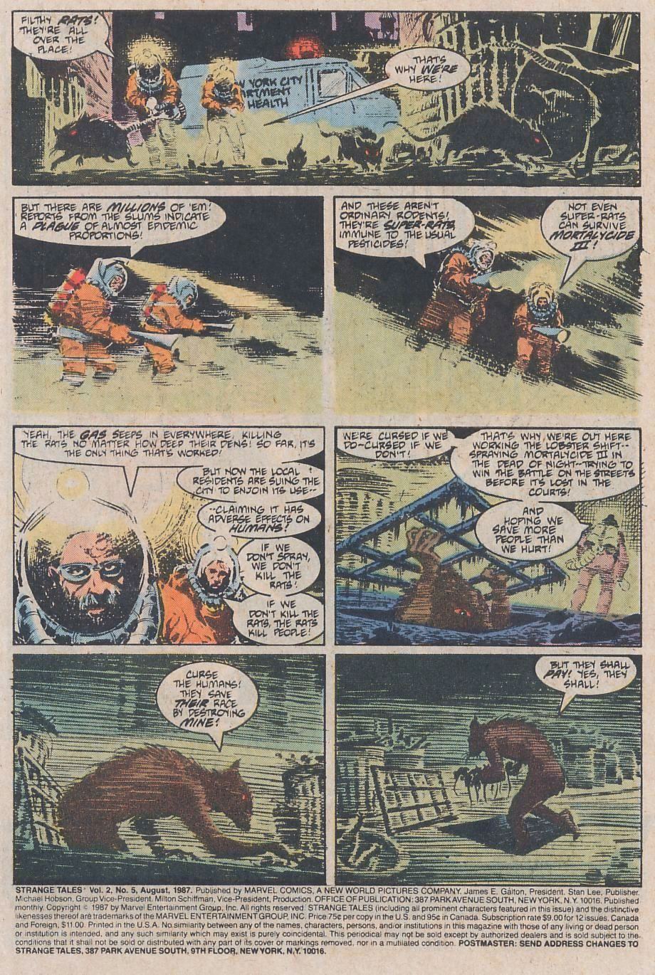 Read online Strange Tales (1987) comic -  Issue #5 - 2