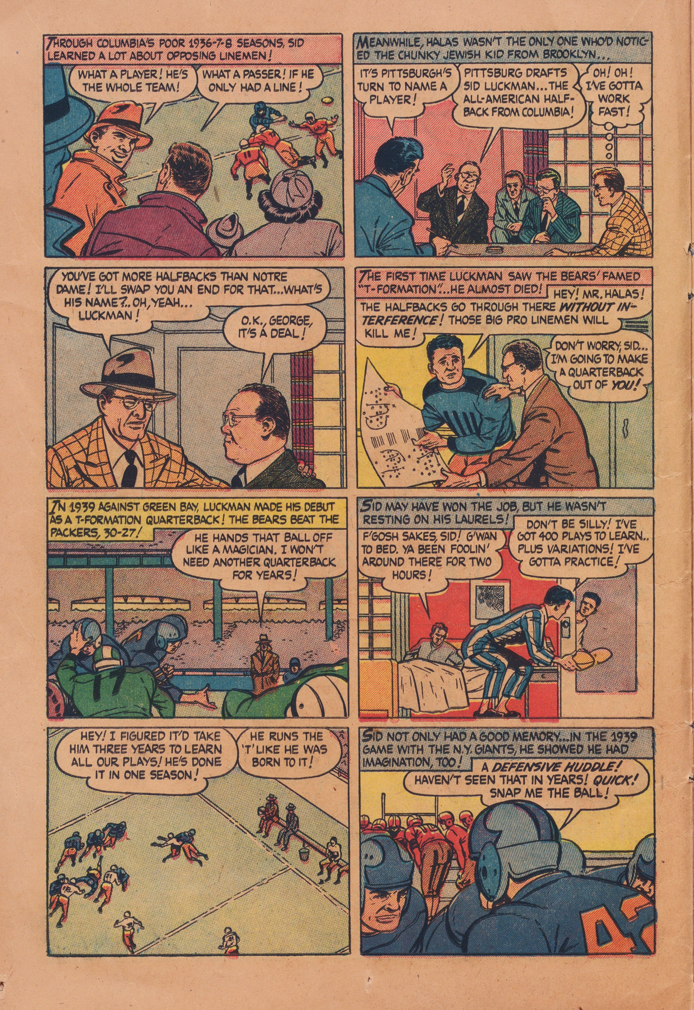 Read online Babe Ruth Sports Comics comic -  Issue #4 - 14