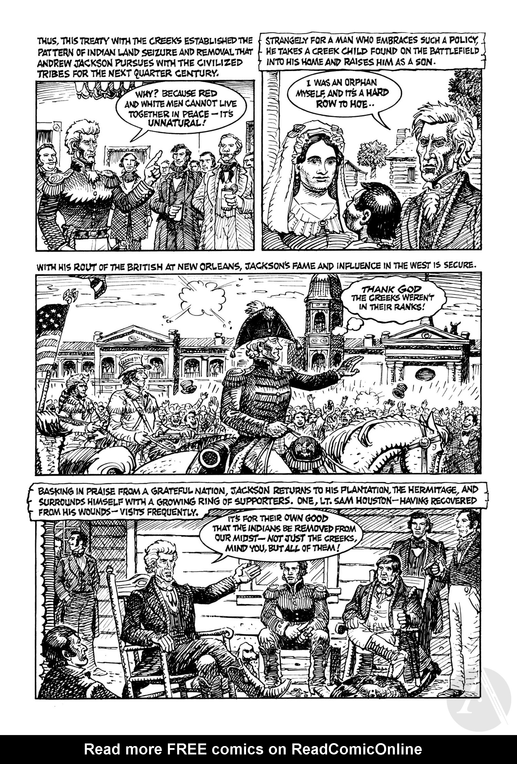 Read online Indian Lover: Sam Houston & the Cherokees comic -  Issue # TPB - 23