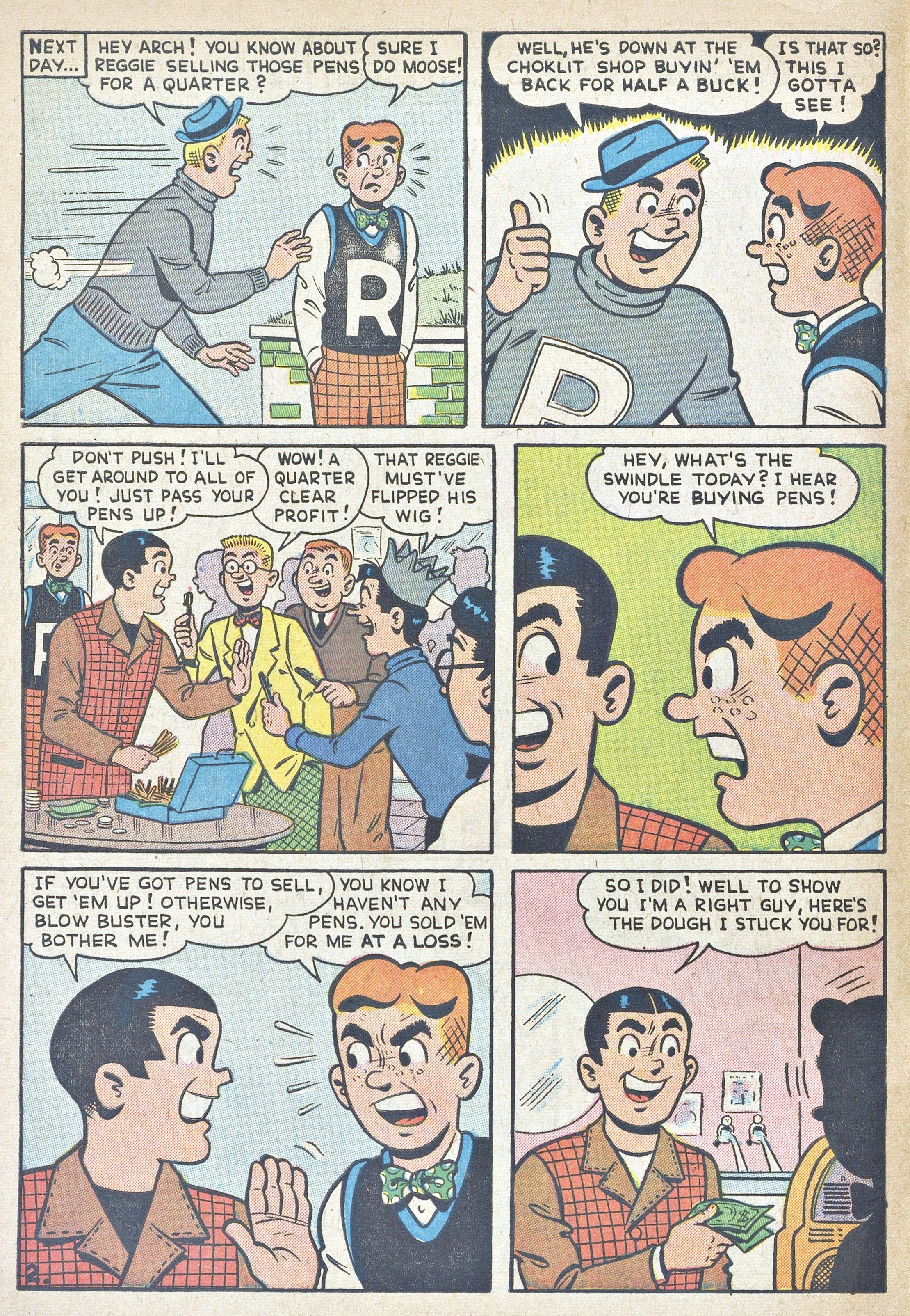 Read online Archie's Rival Reggie comic -  Issue #9 - 4