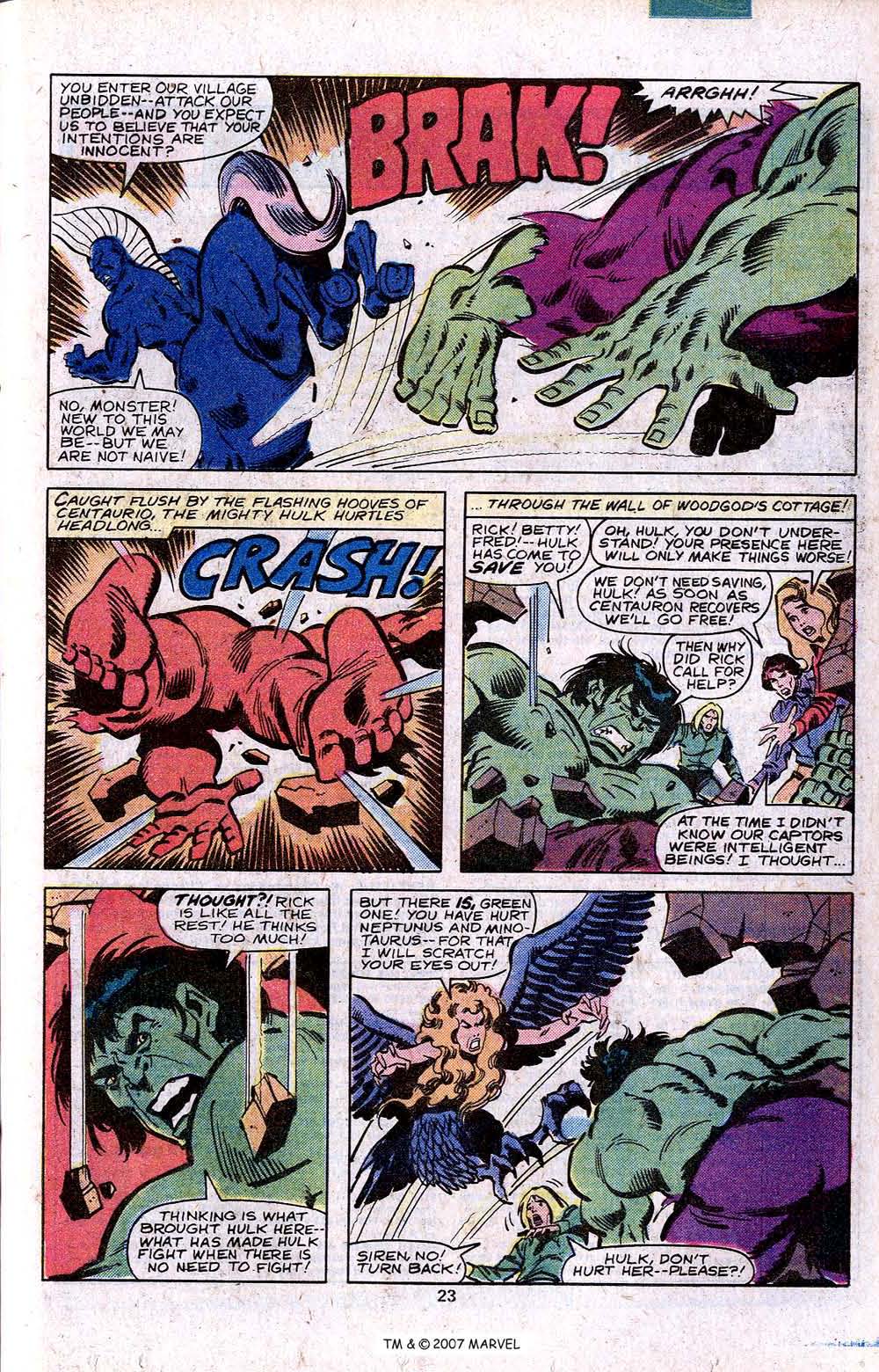 Read online The Incredible Hulk (1968) comic -  Issue #252 - 25