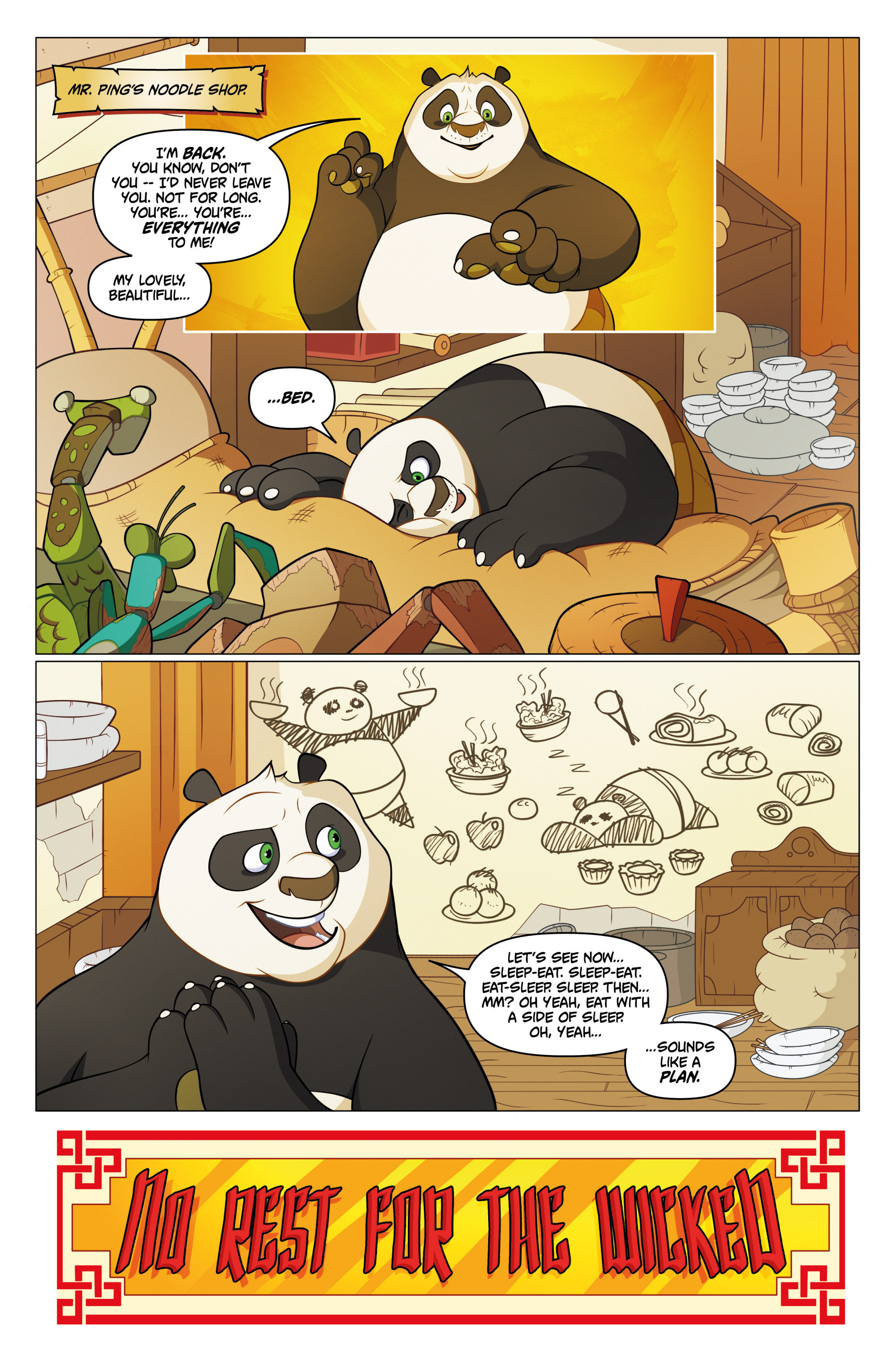 Read online DreamWorks Kung Fu Panda comic -  Issue #2 - 19