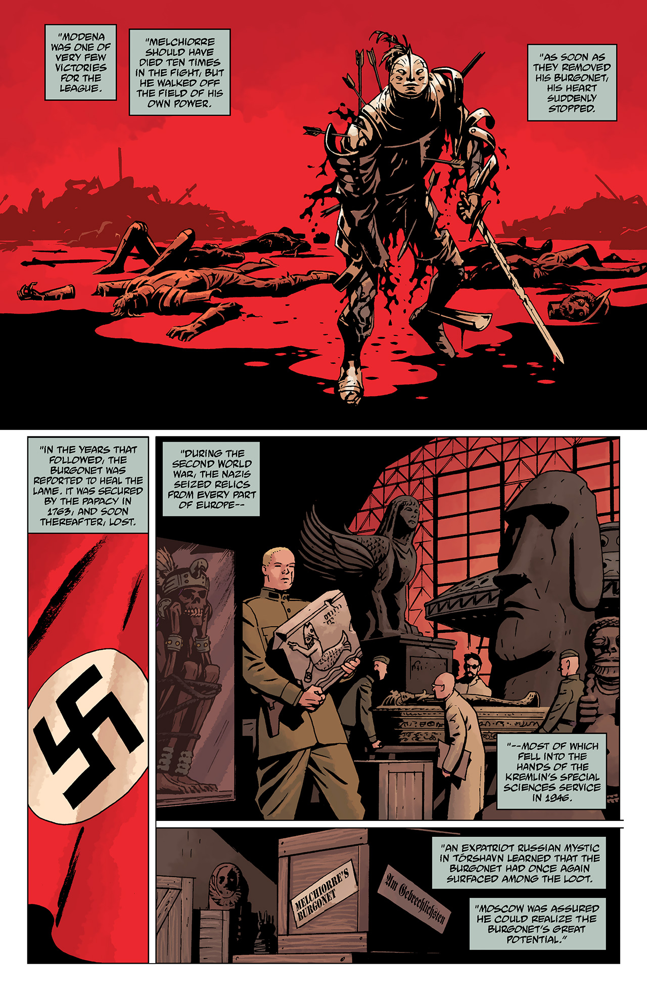 Read online Abe Sapien: The Abyssal Plain comic -  Issue #1 - 12