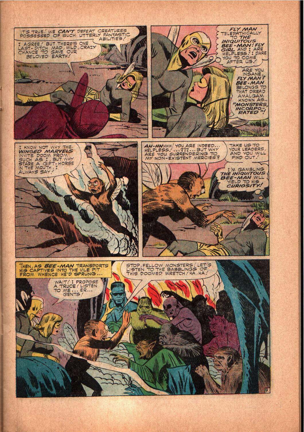 Read online Fly Man comic -  Issue #35 - 10