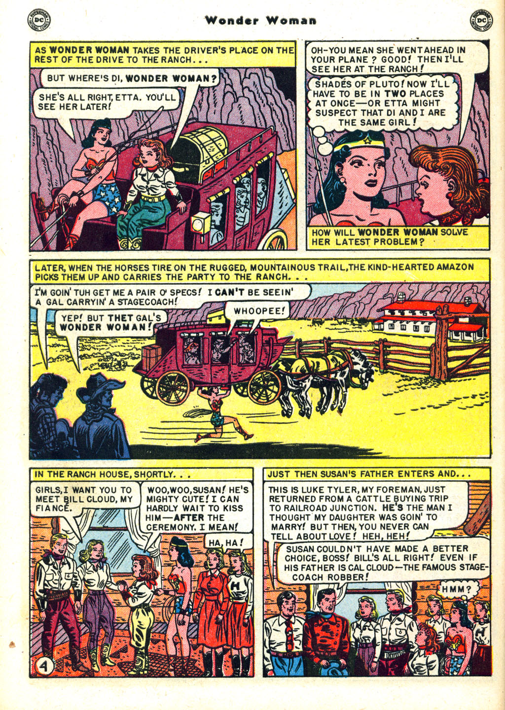 Read online Wonder Woman (1942) comic -  Issue #45 - 42