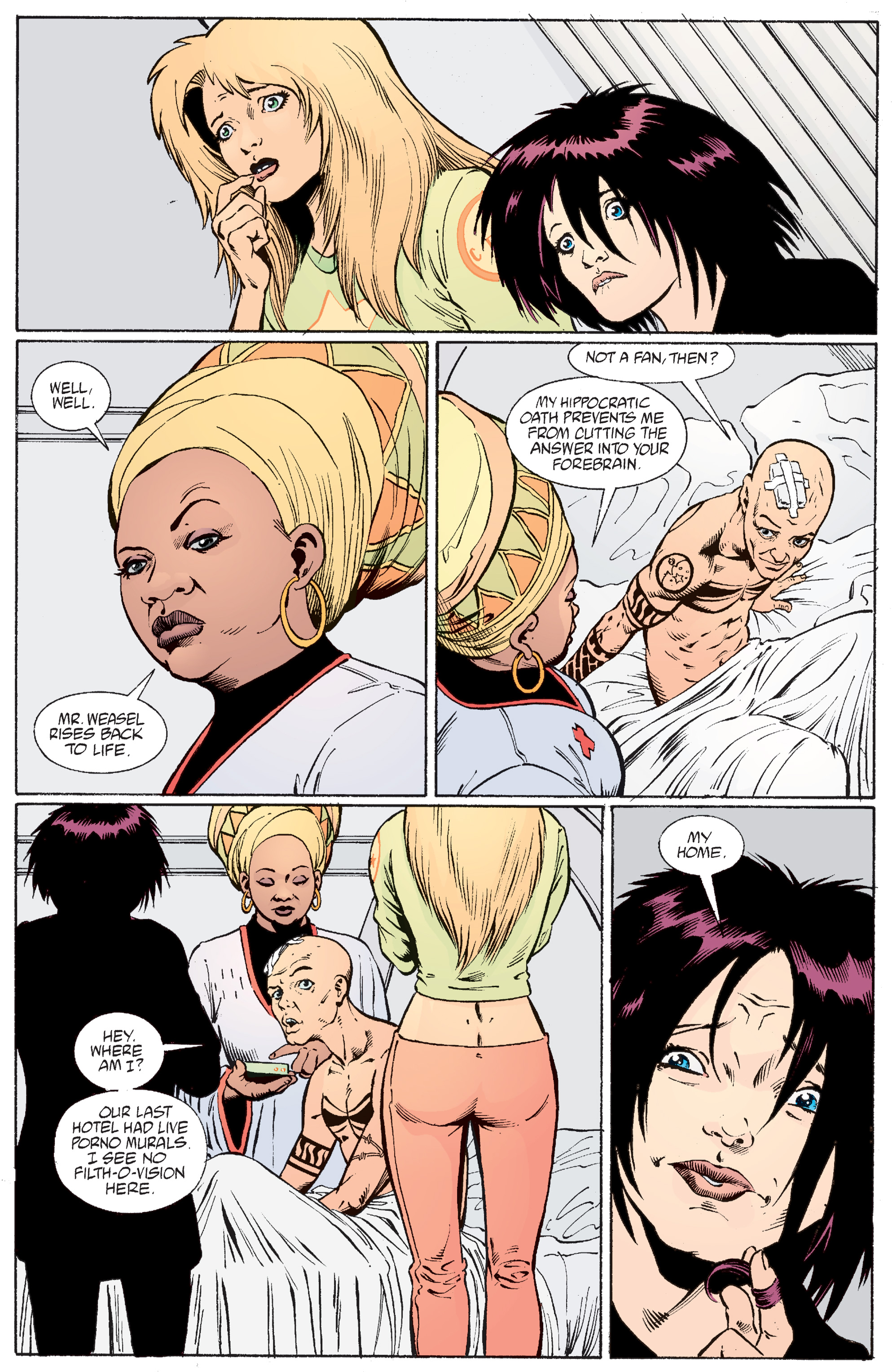 Read online Transmetropolitan comic -  Issue #46 - 13