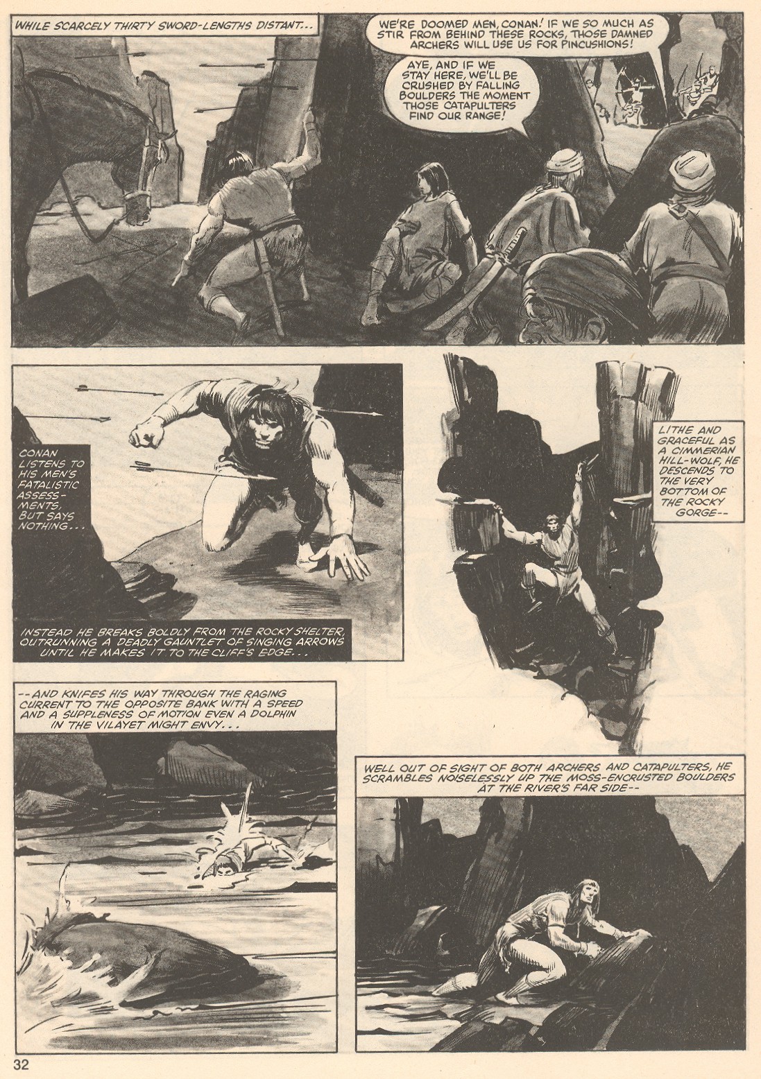 Read online The Savage Sword Of Conan comic -  Issue #76 - 32