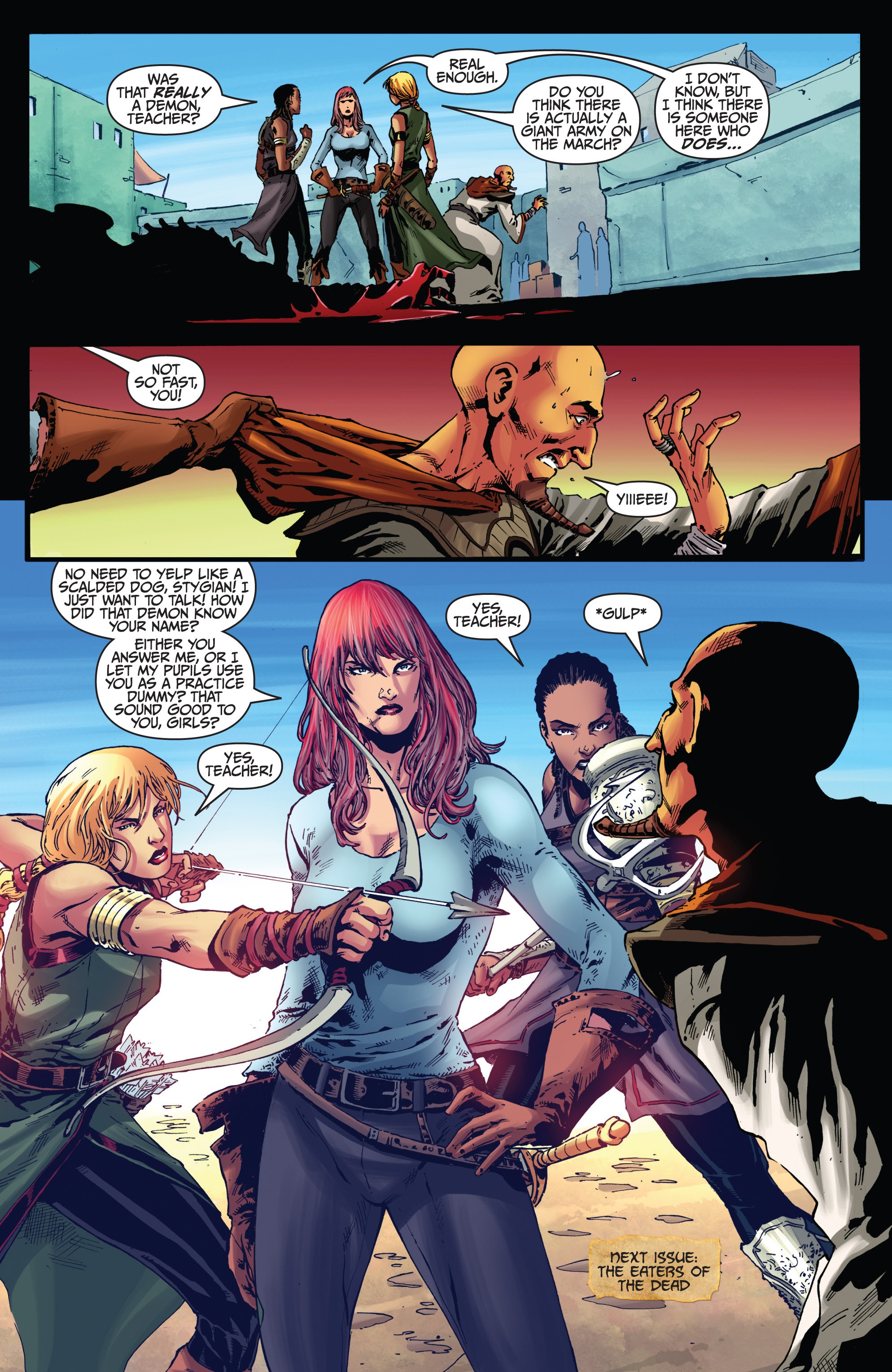 Read online Red Sonja: Vulture's Circle comic -  Issue #1 - 24