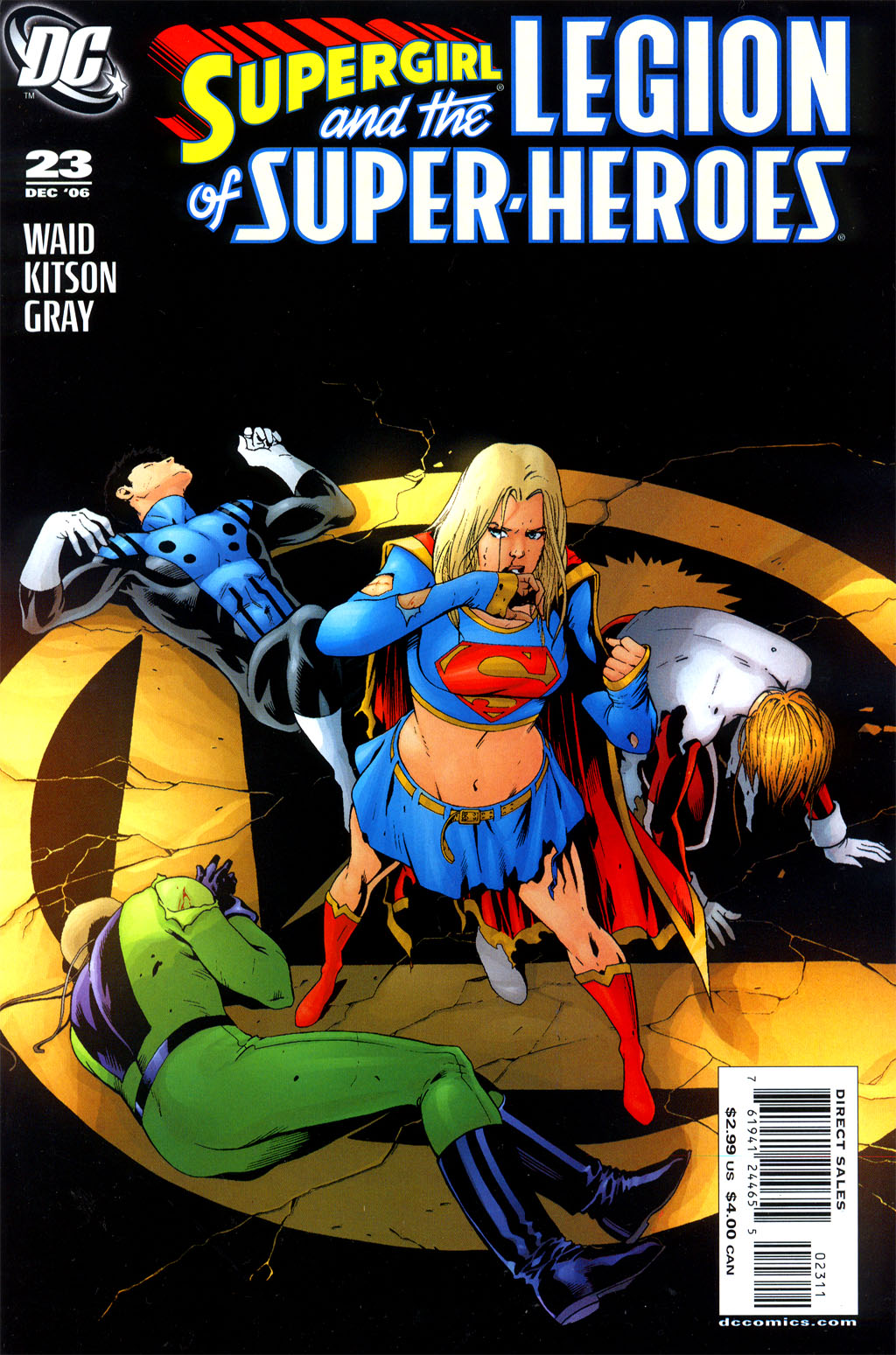 Read online Supergirl and the Legion of Super-Heroes comic -  Issue #23 - 1