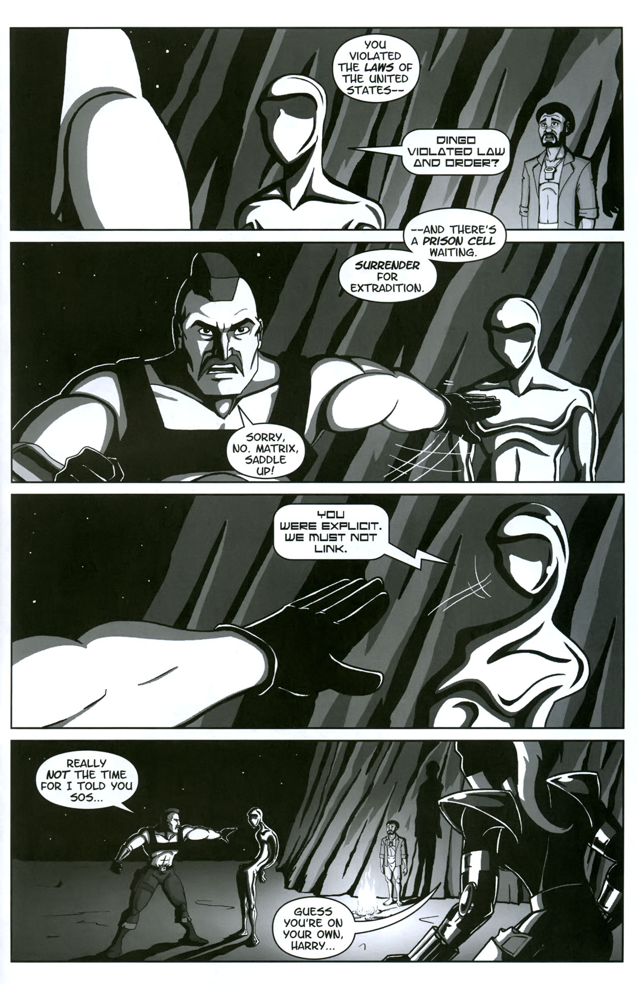 Read online Gargoyles: Bad Guys comic -  Issue #1 - 19
