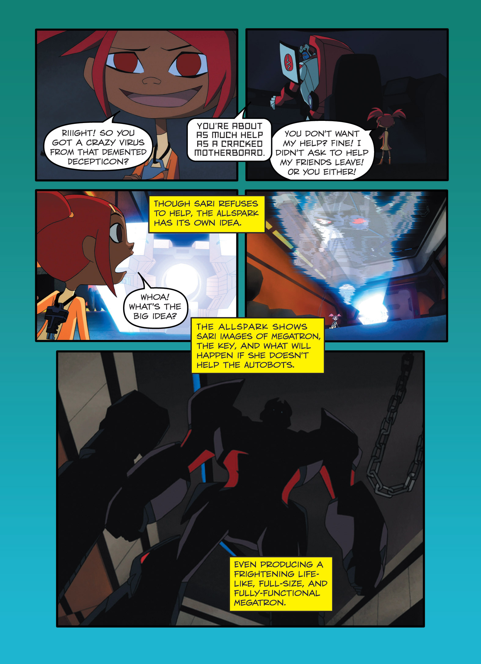 Read online Transformers Animated comic -  Issue #5 - 105