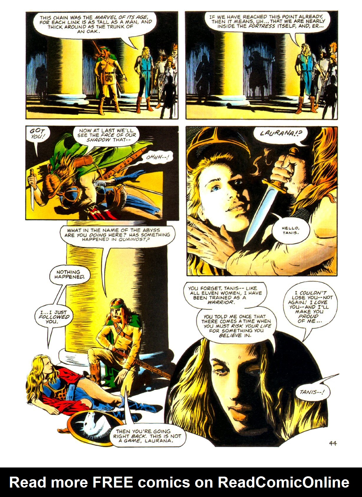 Read online Dragonlance Saga comic -  Issue #2 - 49