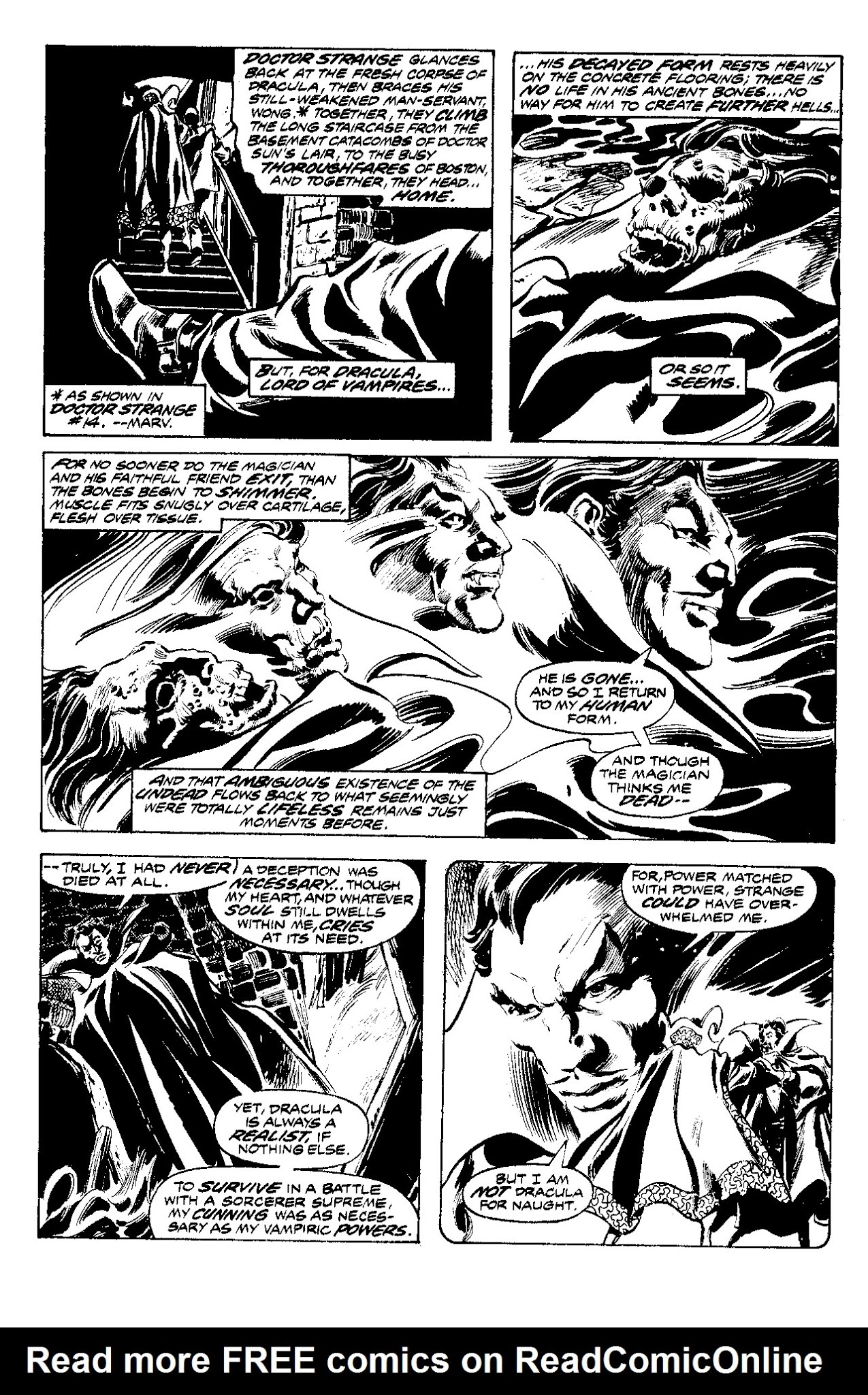Read online Essential The Tomb of Dracula comic -  Issue # TPB 2 (Part 5) - 63