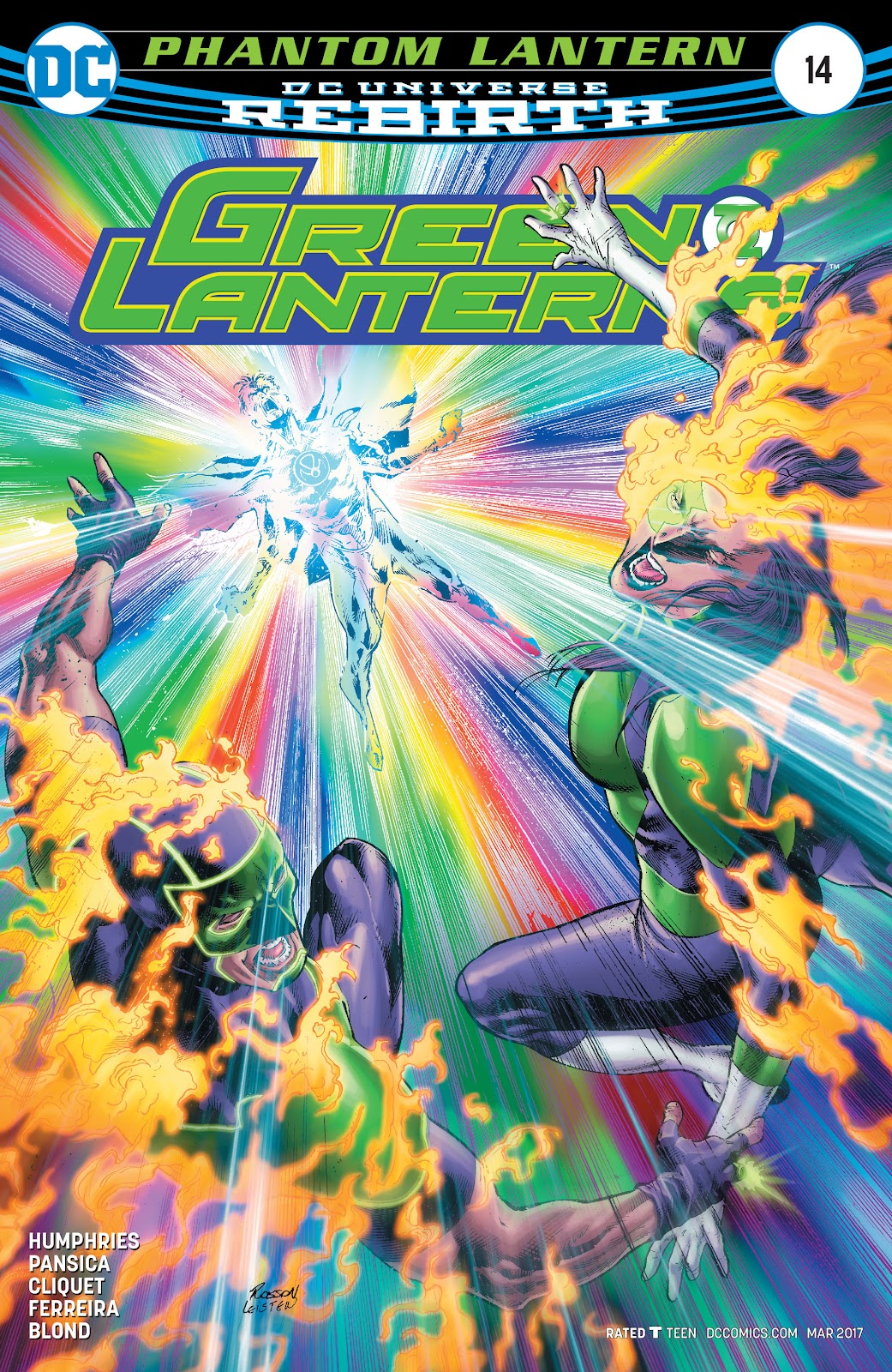 Green Lanterns issue 14 - Page 1