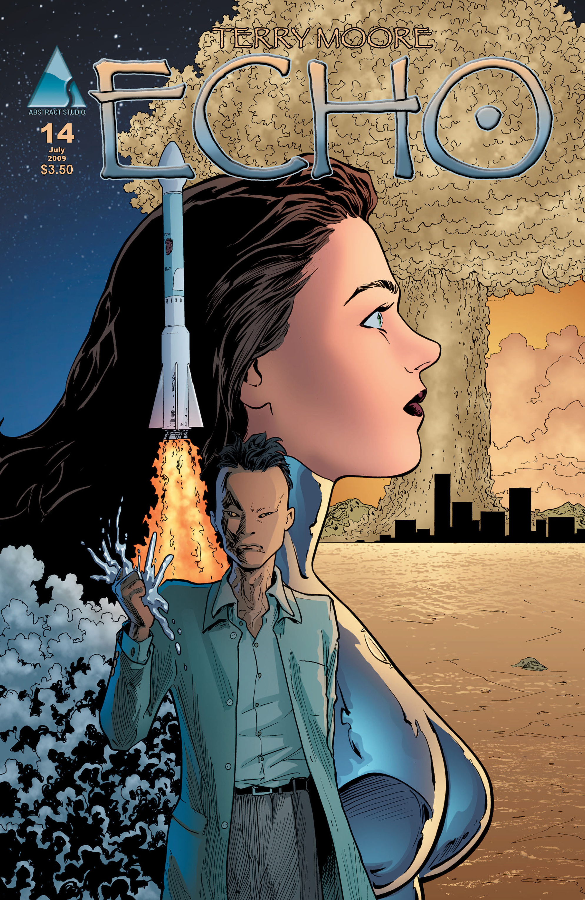 Read online Terry Moore's Echo comic -  Issue #14 - 1