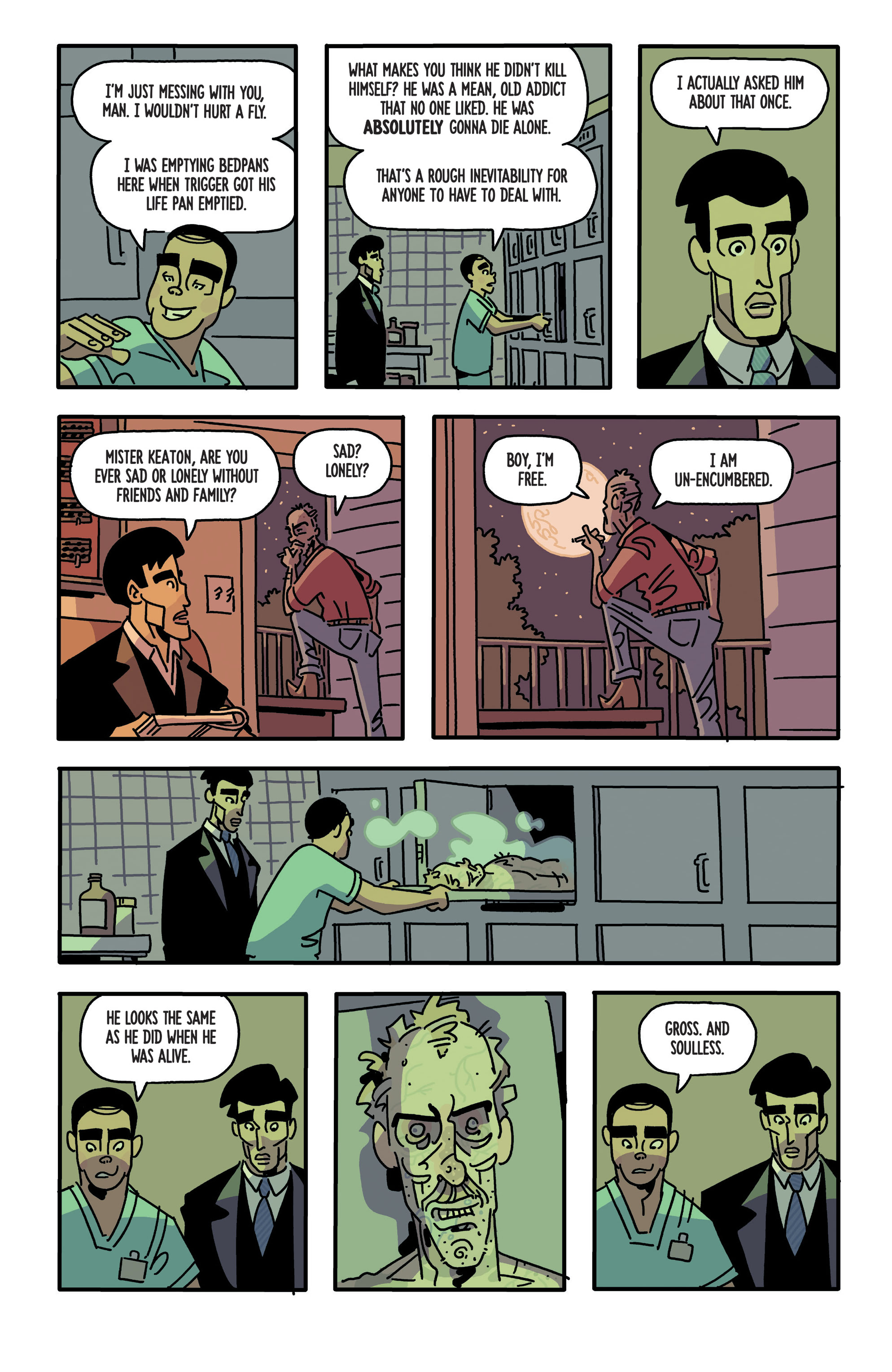 Read online The Six Sidekicks of Trigger Keaton comic -  Issue #1 - 18