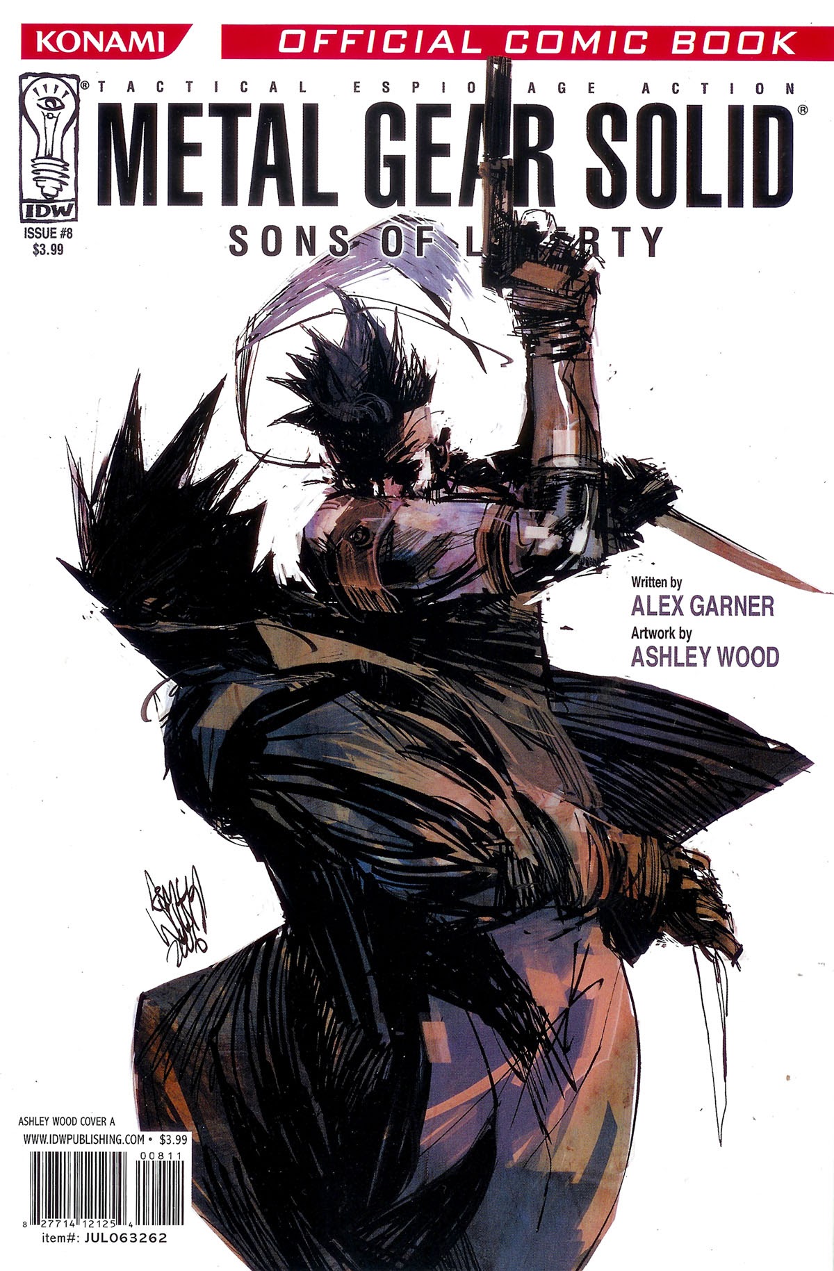 Read online Metal Gear Solid: Sons of Liberty comic -  Issue #8 - 1