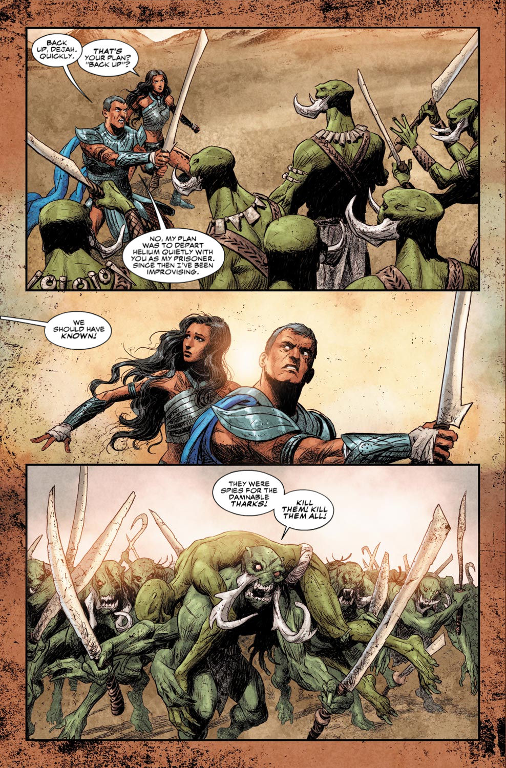 Read online John Carter: The World of Mars comic -  Issue #4 - 10