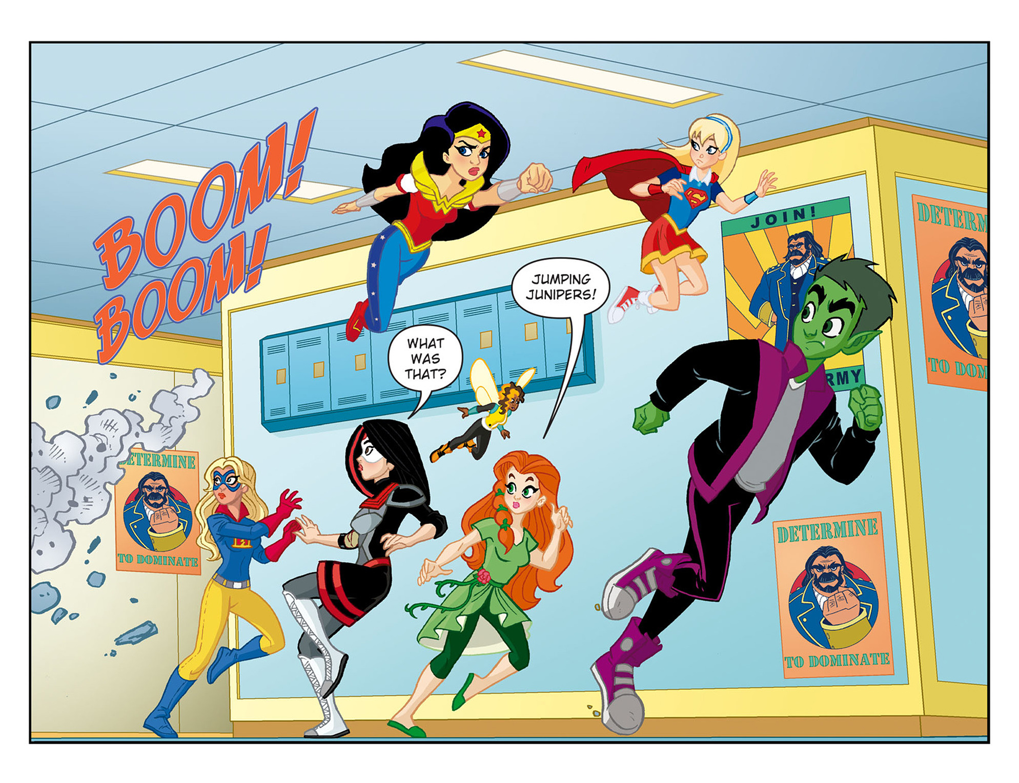 Read online DC Super Hero Girls: Past Times at Super Hero High comic -  Issue #9 - 6