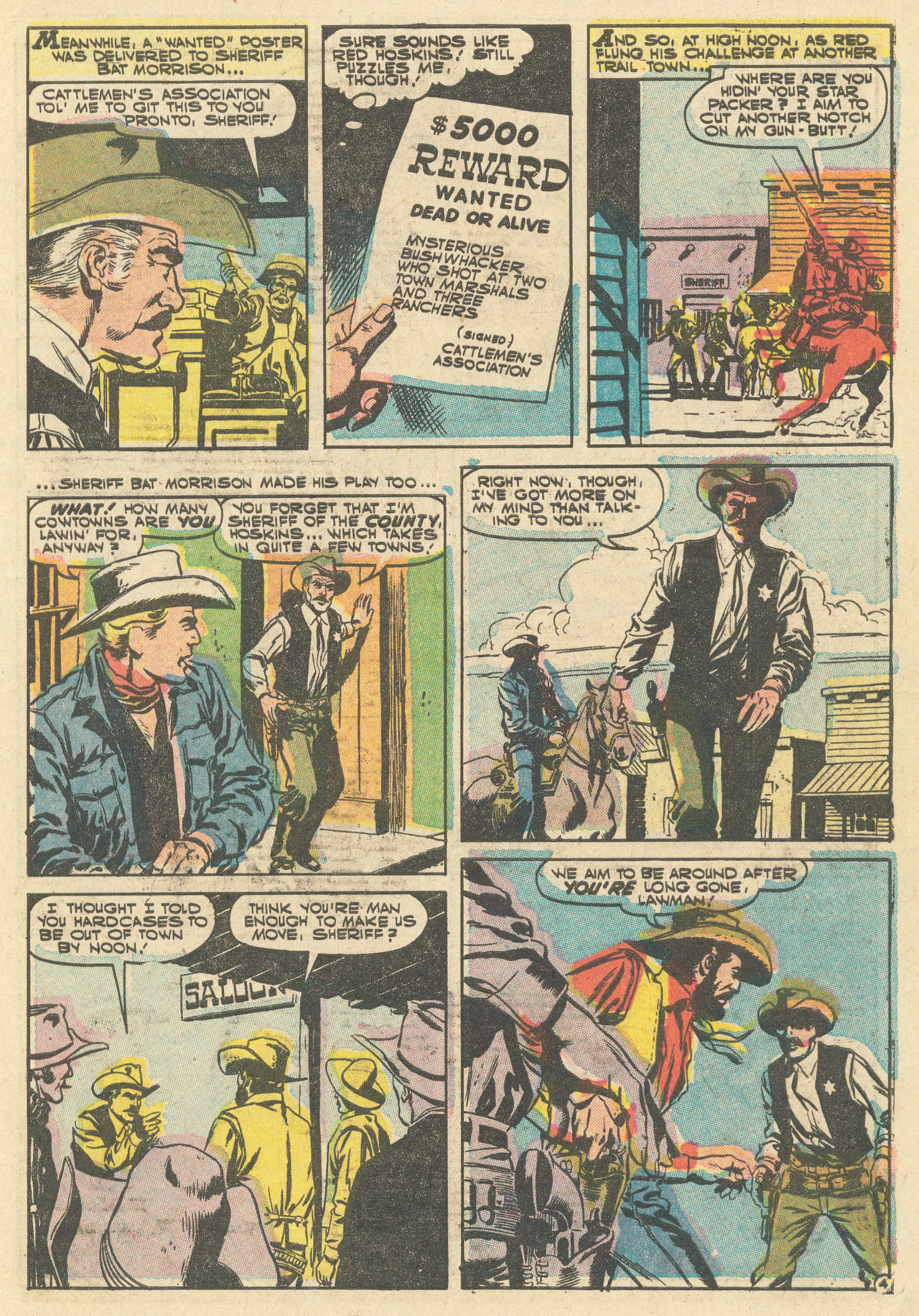 Read online Western Gunfighters (1956) comic -  Issue #27 - 31