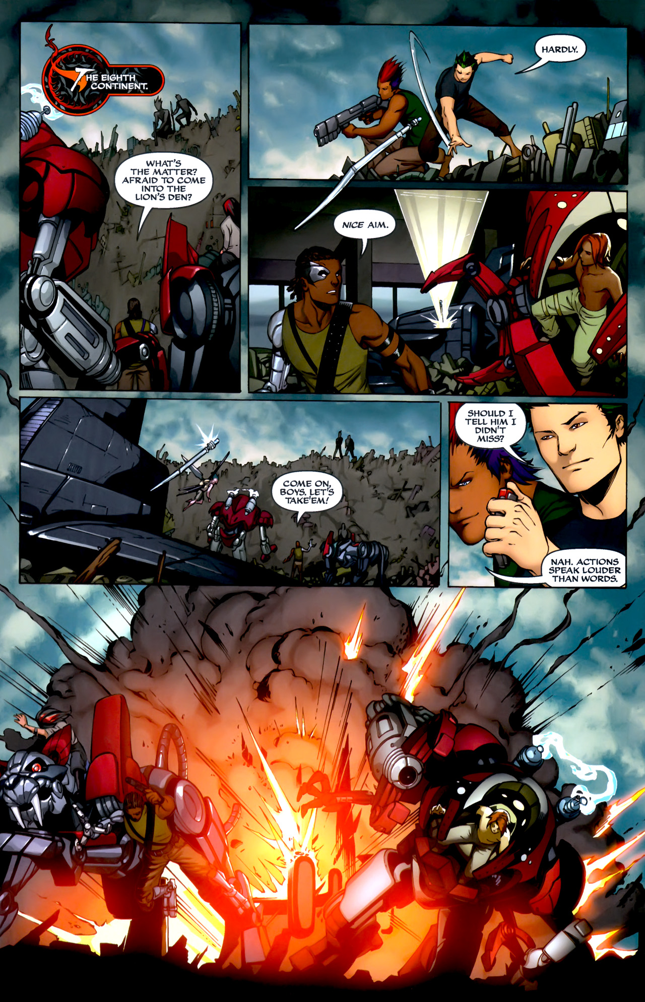 Read online Michael Turner's Soulfire (2009) comic -  Issue #4 - 11