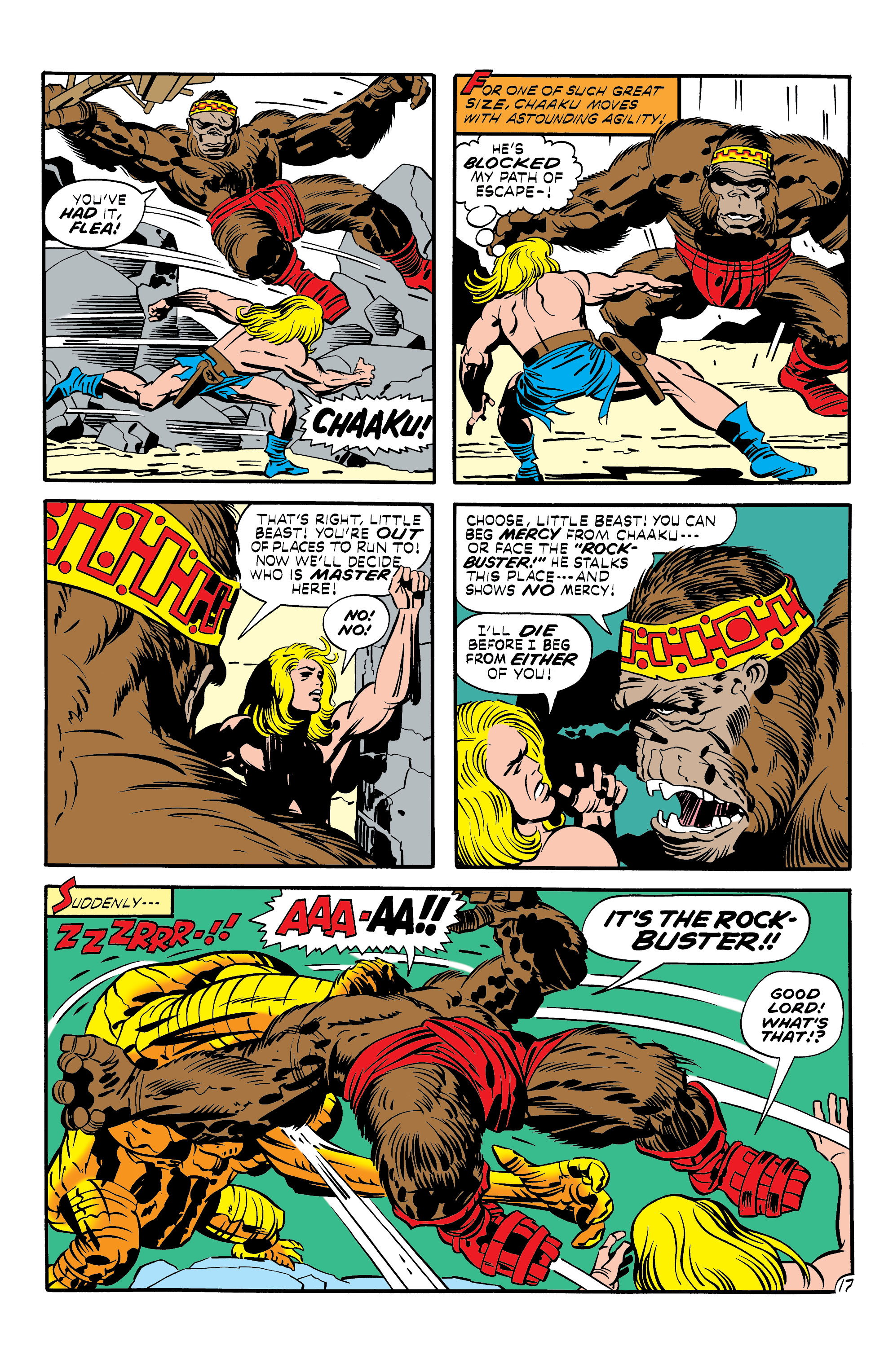 Read online Kamandi, The Last Boy On Earth comic -  Issue #3 - 16