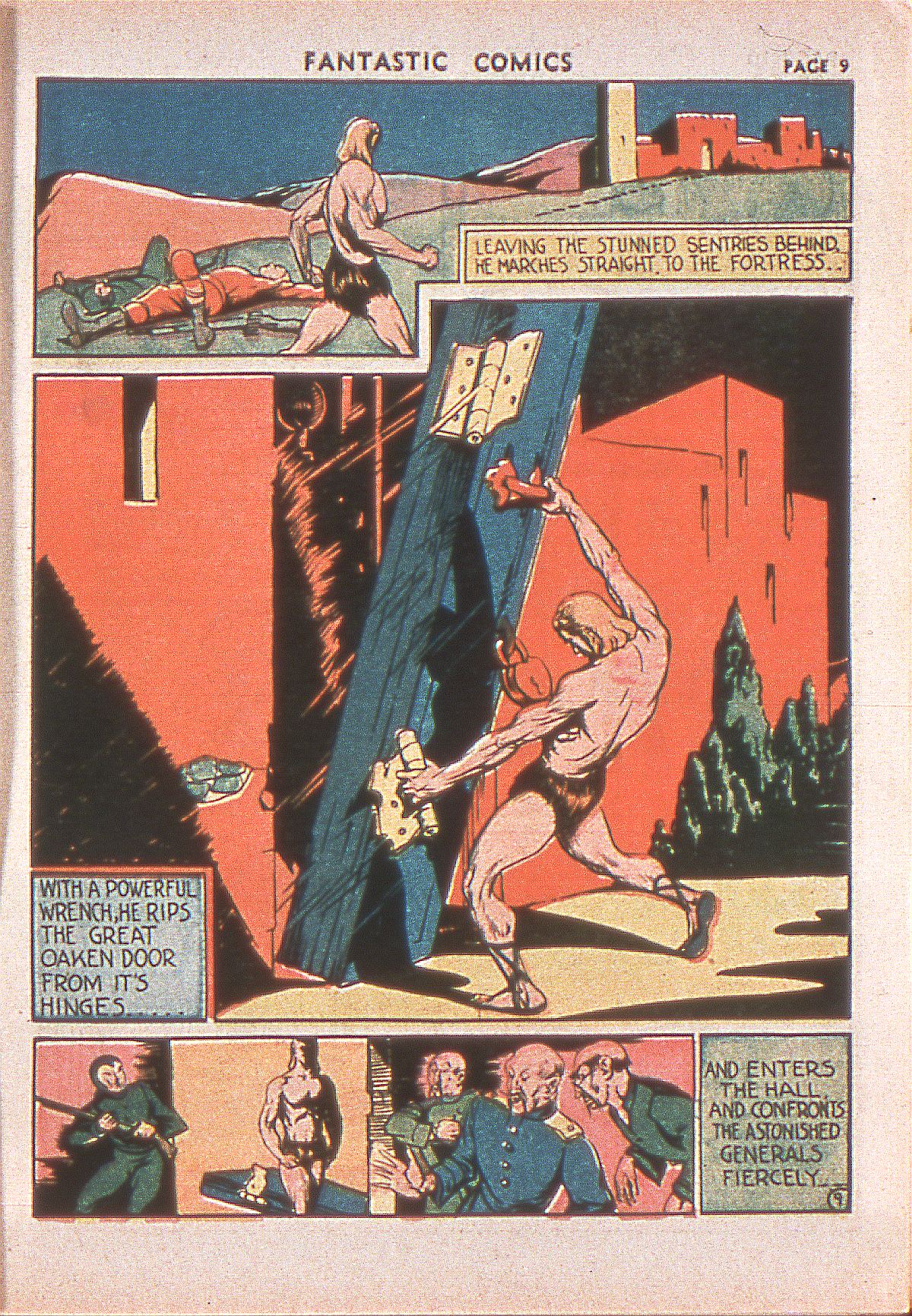 Read online Fantastic Comics comic -  Issue #1 - 12