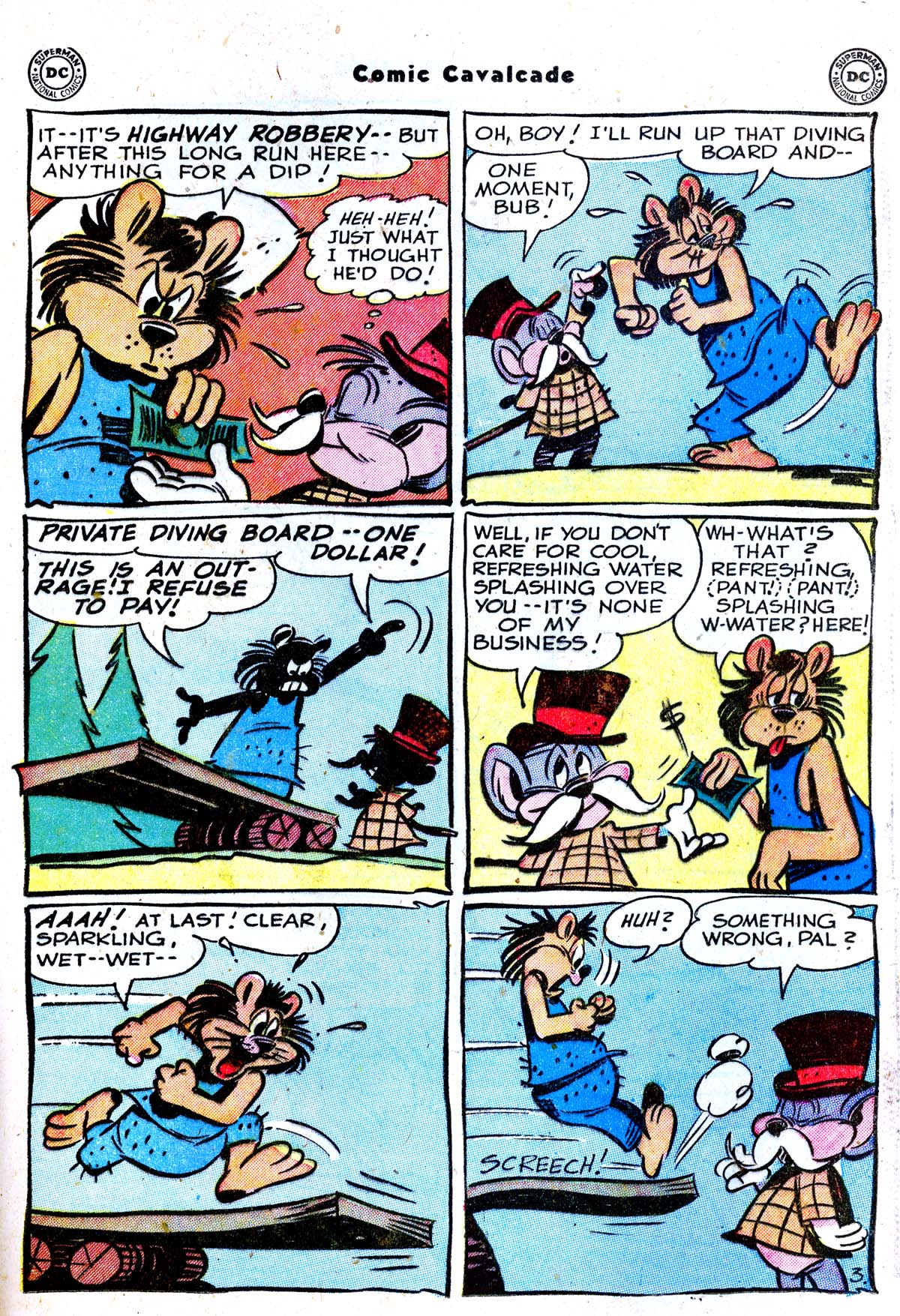 Read online Comic Cavalcade comic -  Issue #48 - 39