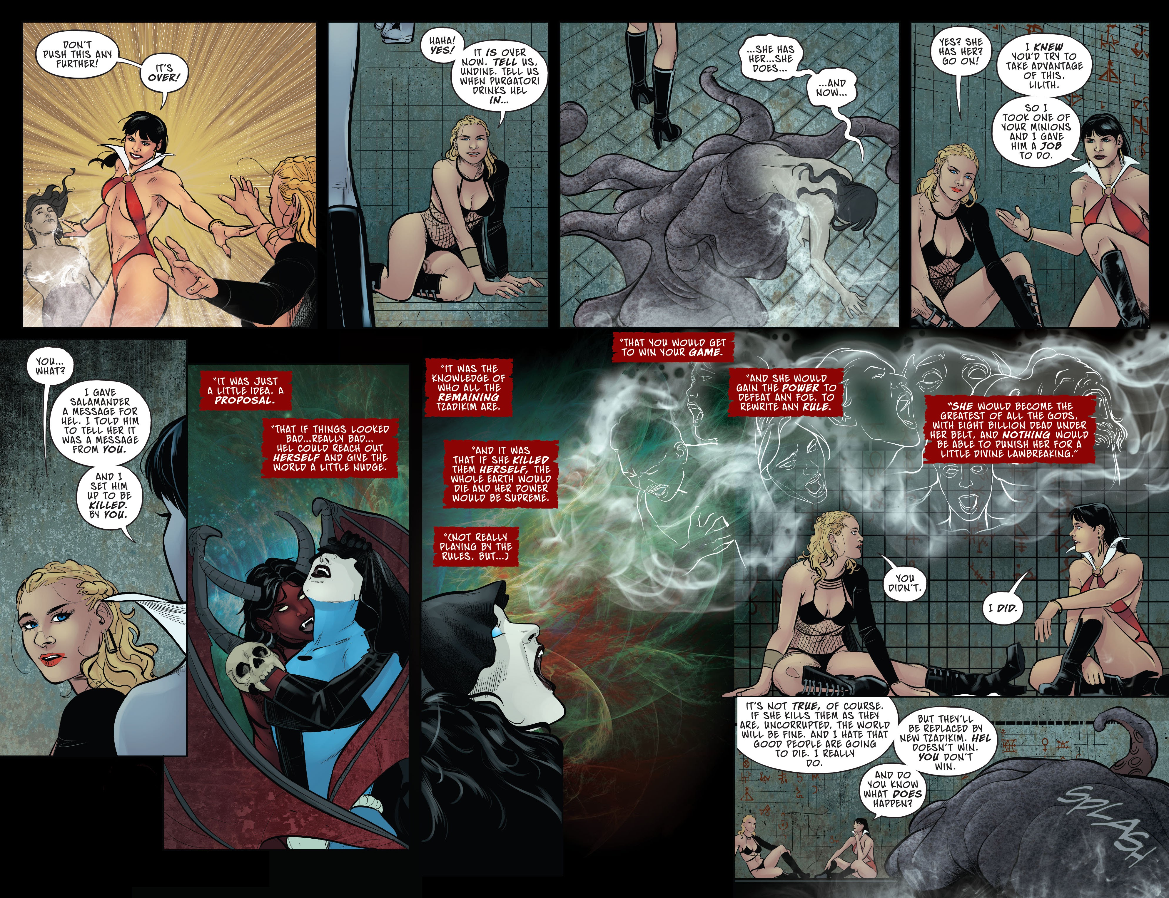 Read online Vampirella VS. Purgatori comic -  Issue #5 - 16