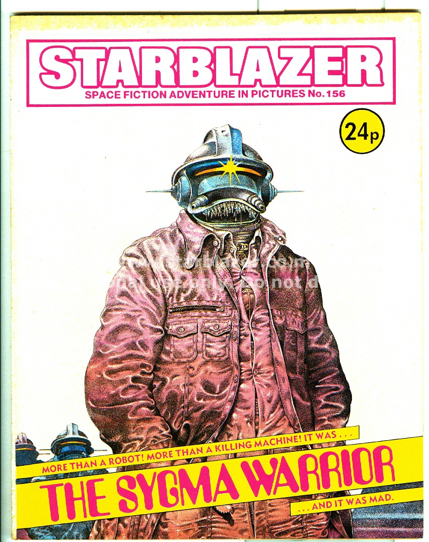 Read online Starblazer comic -  Issue #156 - 2