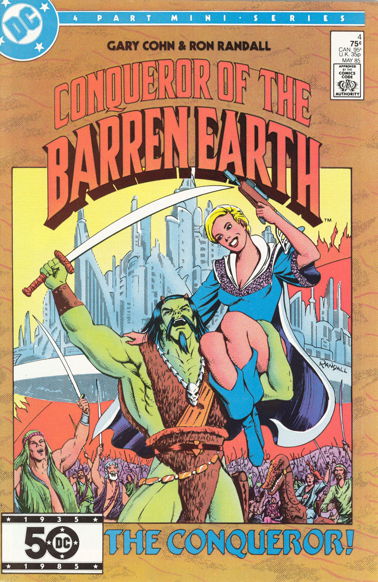 Read online Conqueror of the Barren Earth comic -  Issue #4 - 1