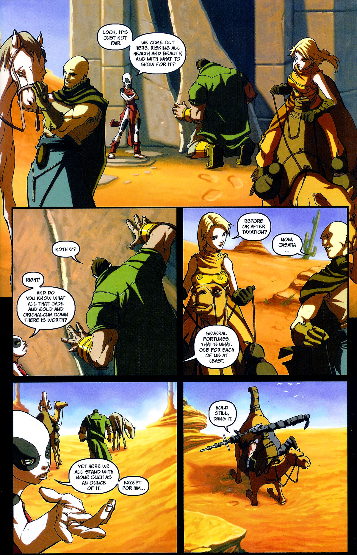 Read online Exalted comic -  Issue #3 - 3