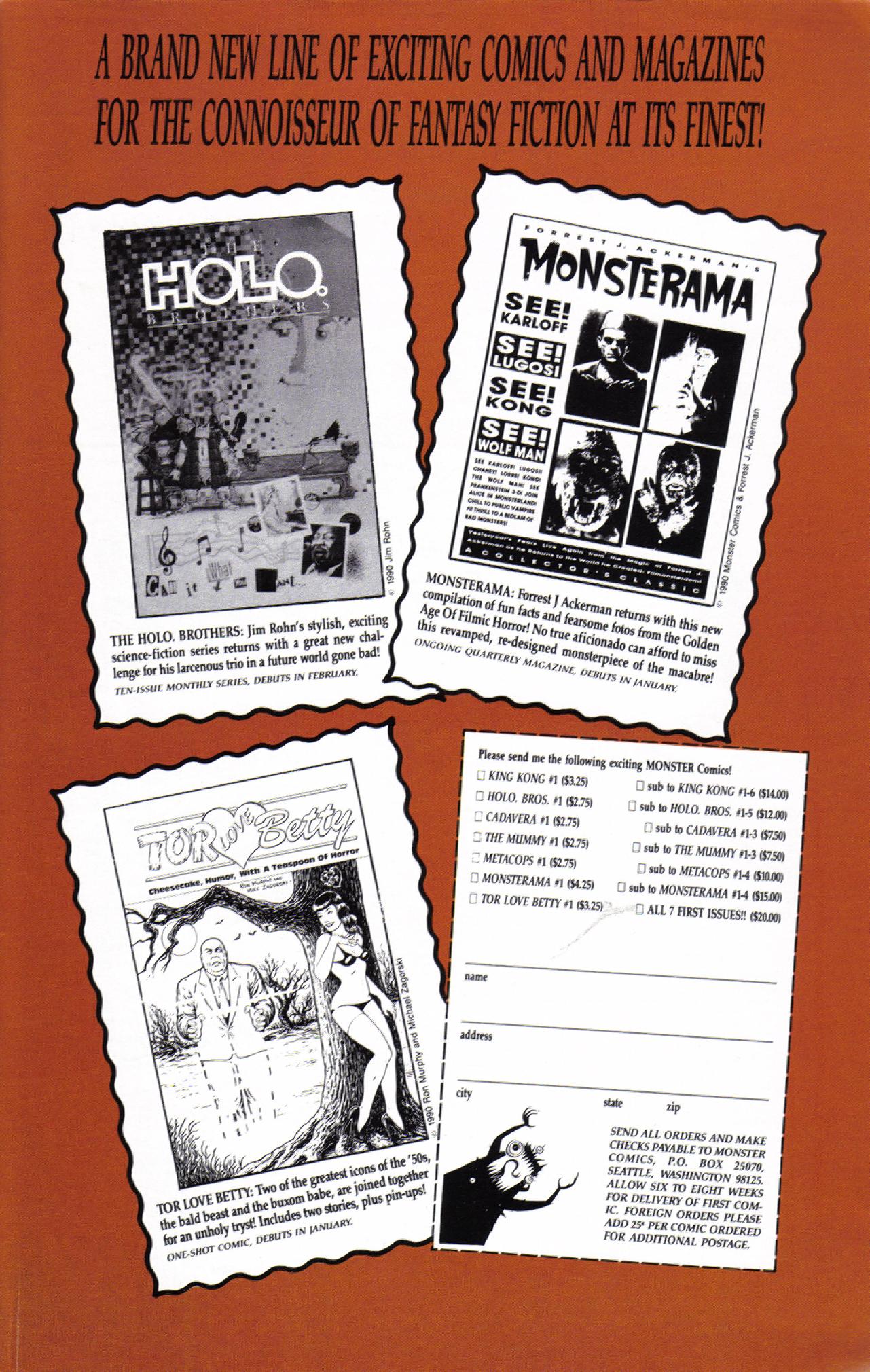 Read online King Kong (1991) comic -  Issue #4 - 22
