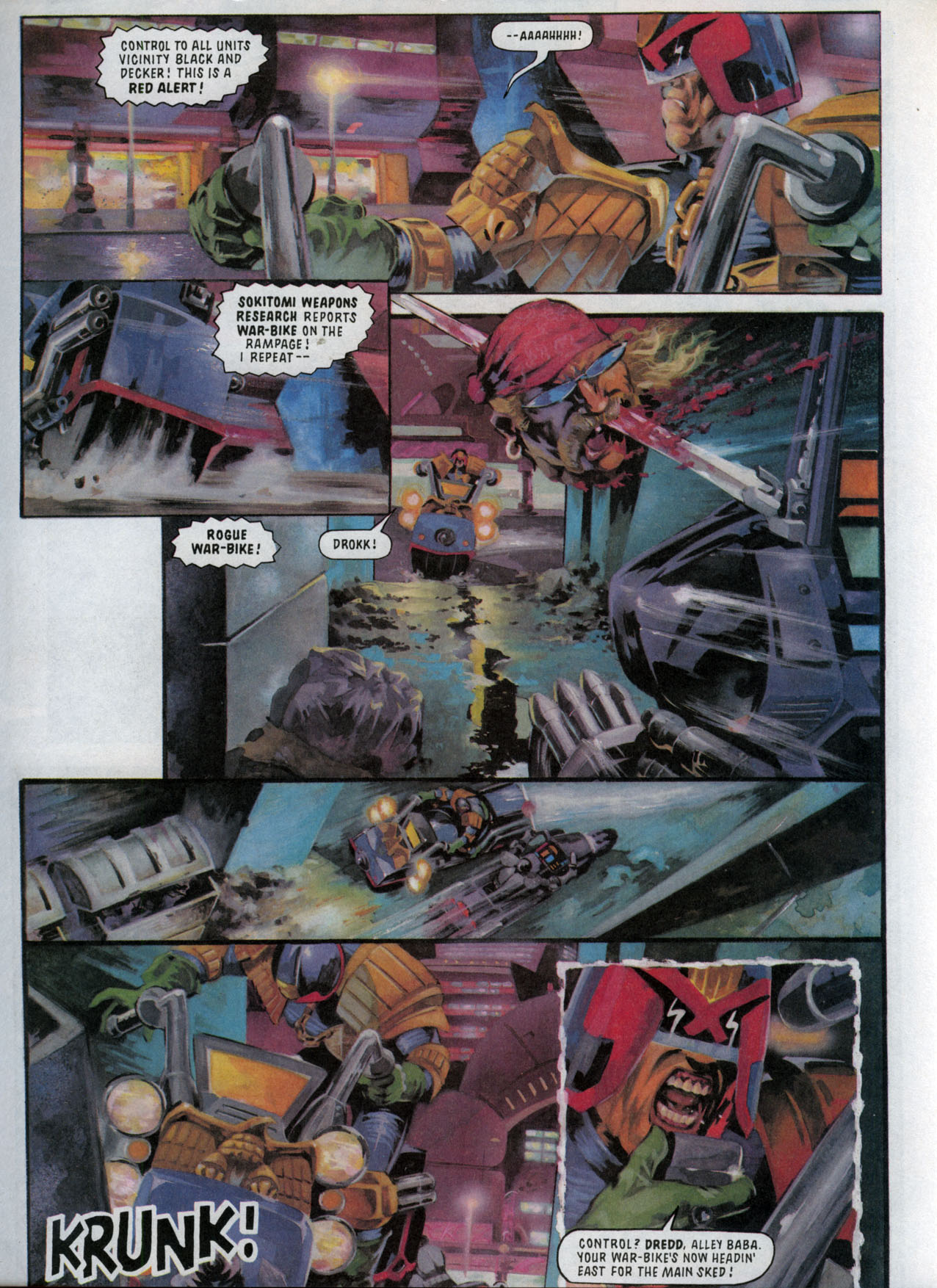 Read online Judge Dredd: The Megazine (vol. 2) comic -  Issue #19 - 5