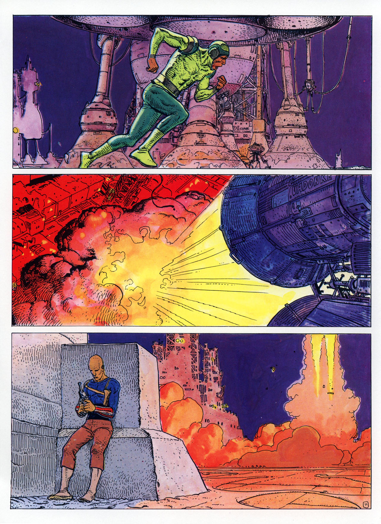 Read online Epic Graphic Novel: Moebius comic -  Issue # TPB 4 - 17