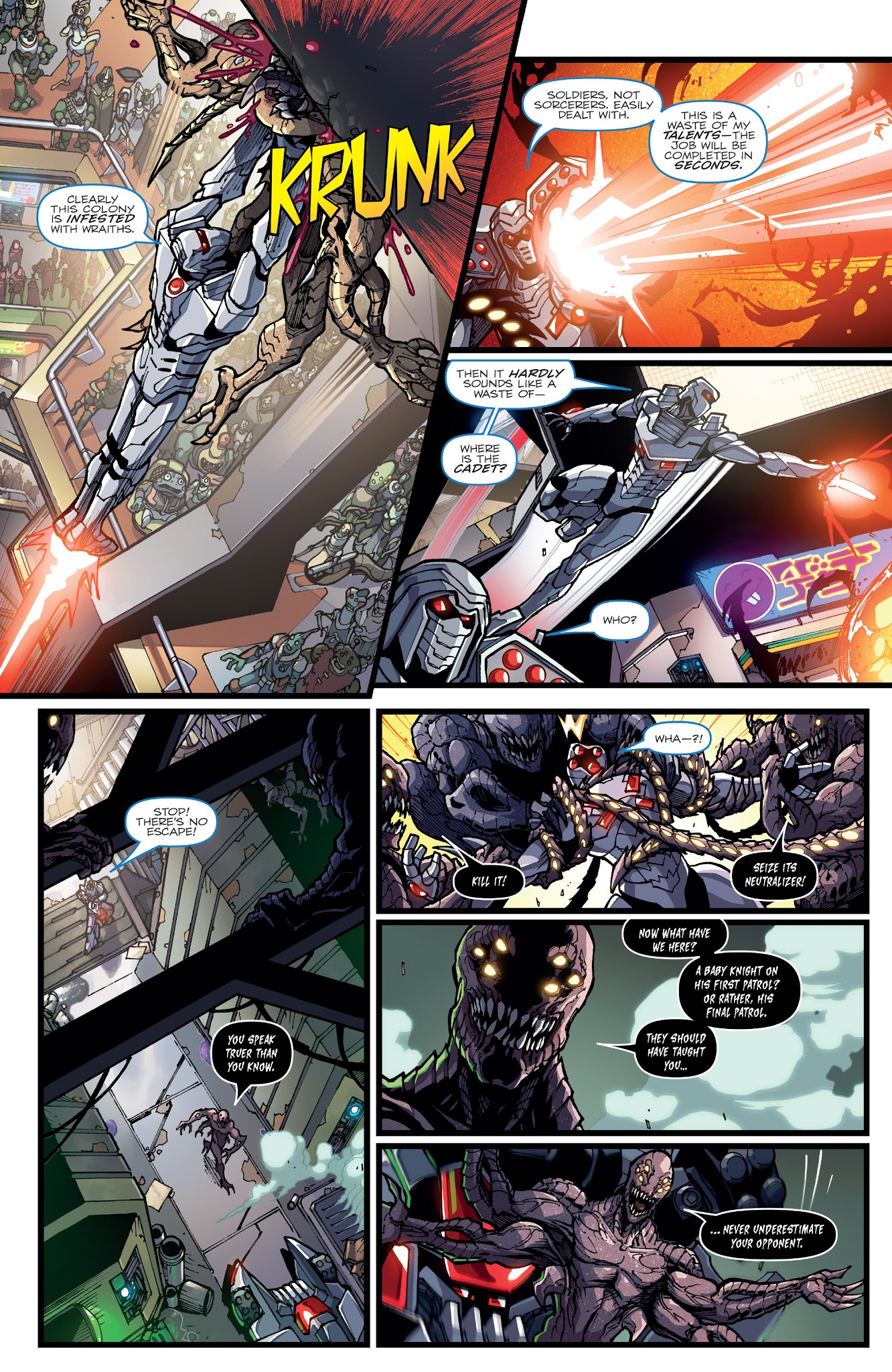 Read online ROM vs. Transformers: Shining Armor comic -  Issue # _TPB 1 - 17