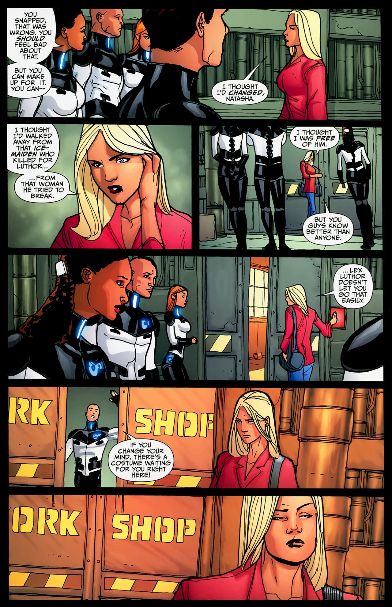 Read online Infinity Inc. (2007) comic -  Issue #10 - 22