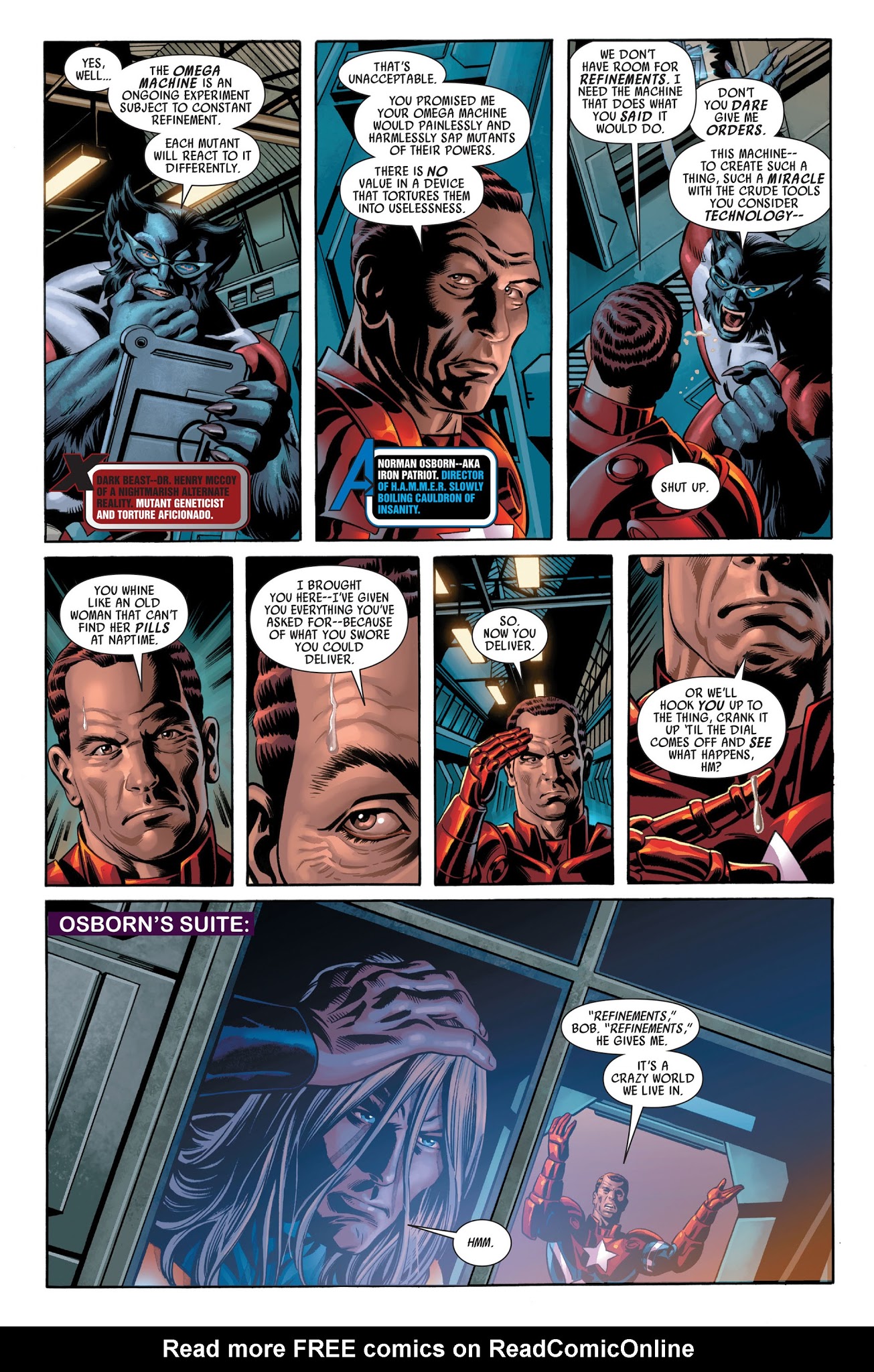 Read online Dark Avengers/Uncanny X-Men: Utopia comic -  Issue # TPB - 65