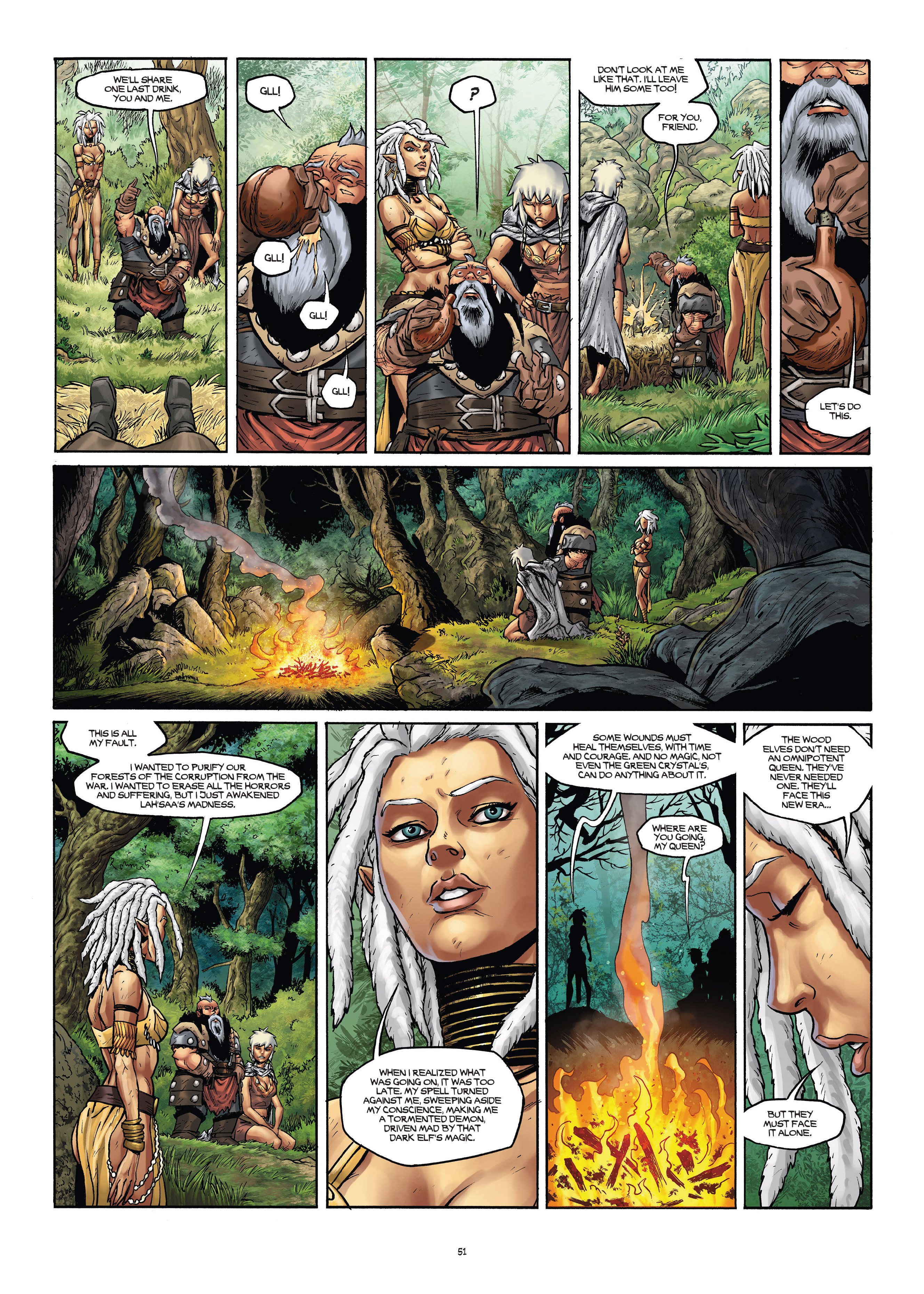 Read online Elves comic -  Issue #22 - 51