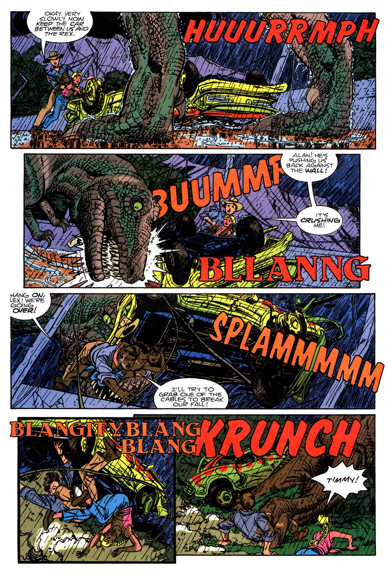 Read online Jurassic Park (1993) comic -  Issue #4 - 4