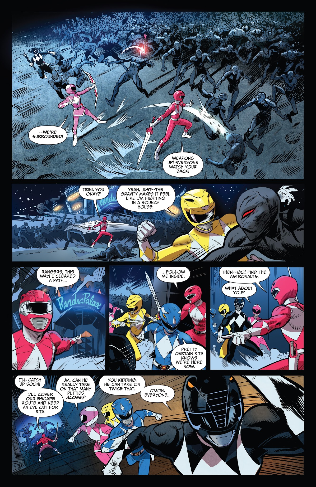 Read online Saban's Go Go Power Rangers comic -  Issue #1 - 20