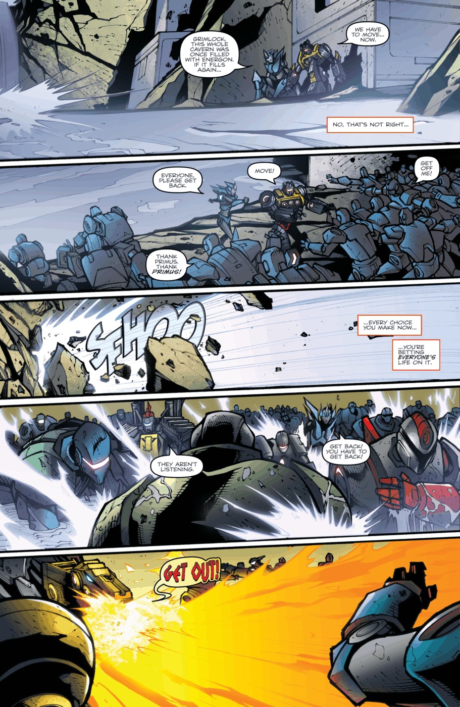 Read online Transformers Prime: Beast Hunters comic -  Issue #5 - 20