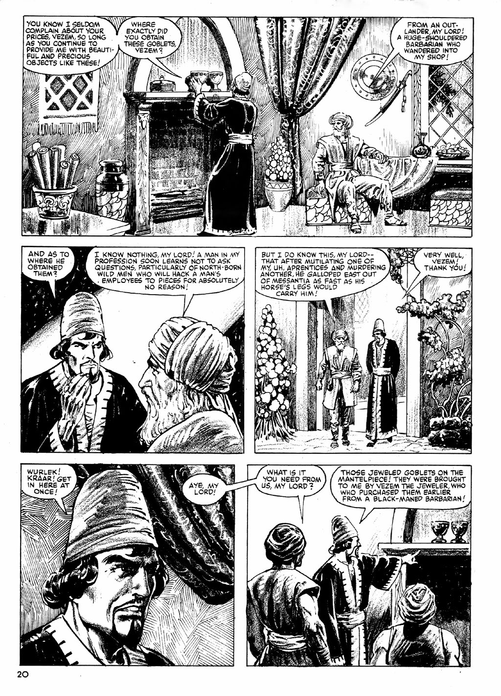 Read online The Savage Sword Of Conan comic -  Issue #82 - 19