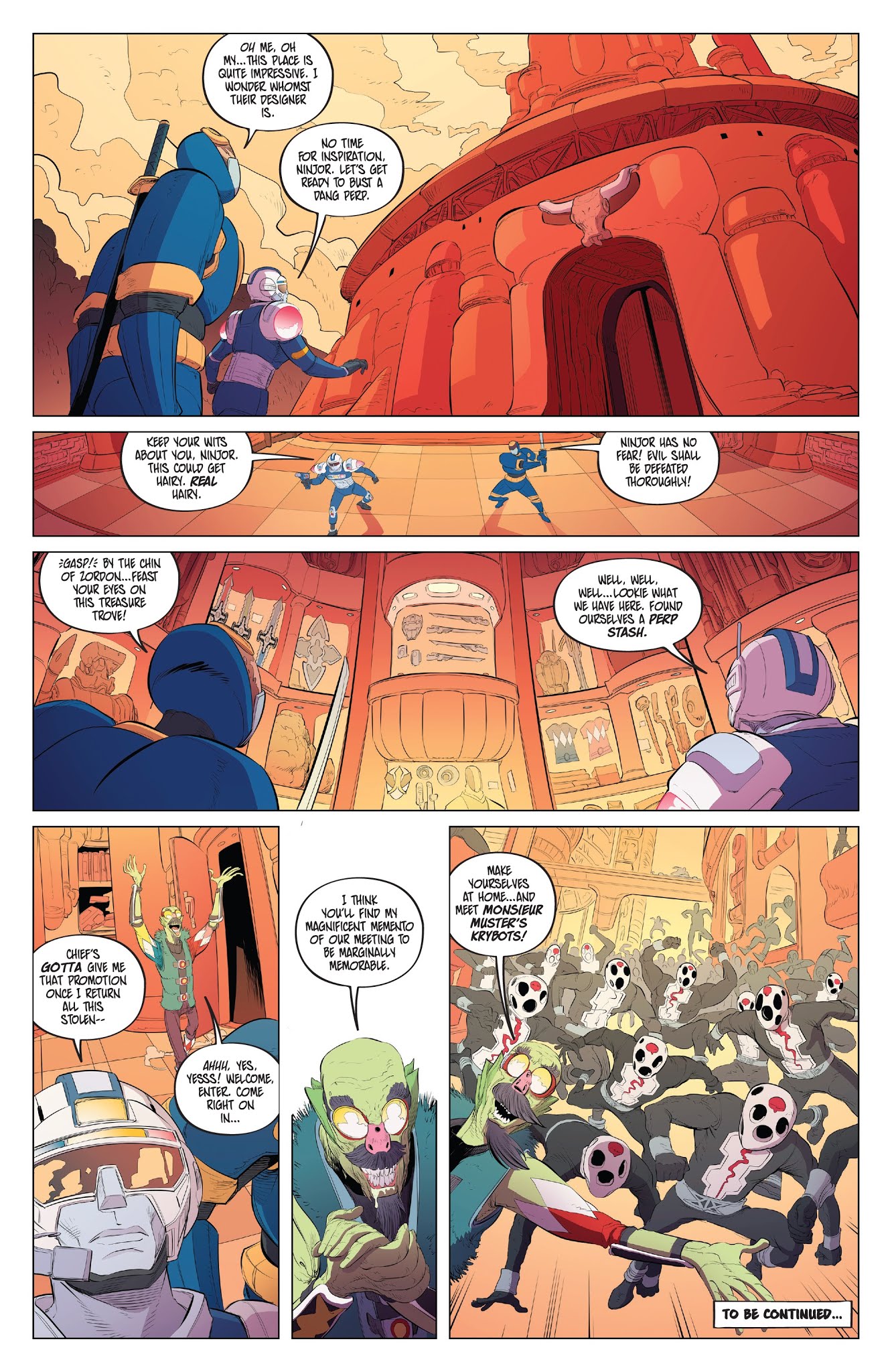 Read online Mighty Morphin Power Rangers comic -  Issue #33 - 21