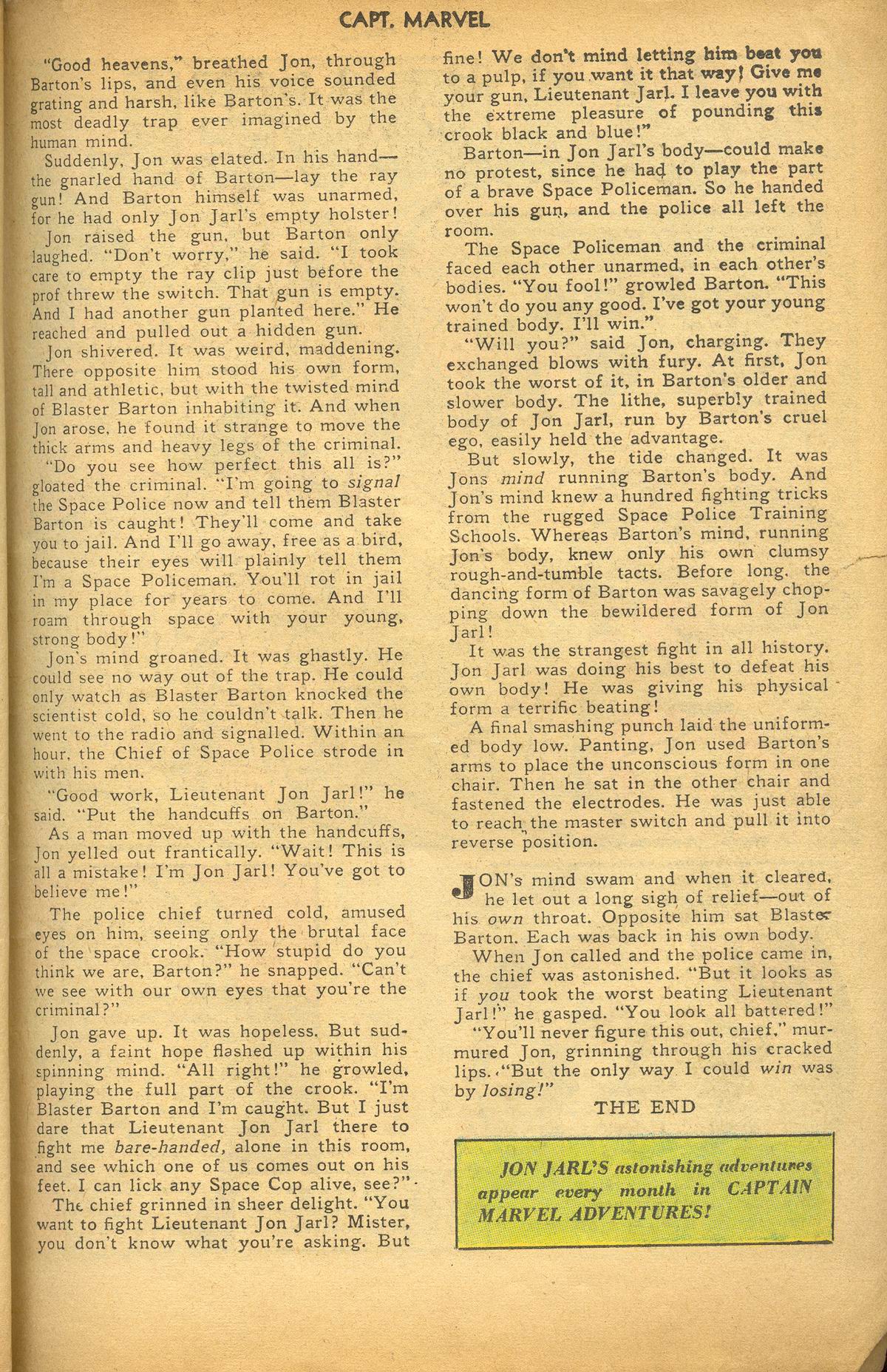 Read online Captain Marvel Adventures comic -  Issue #94 - 39